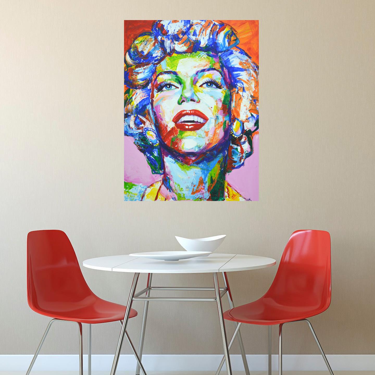 Marilyn Monroe 23 Portrait Pop Art en vente 3