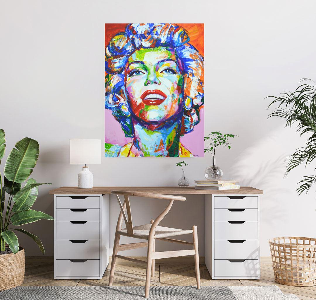 Marilyn Monroe 23 Portrait Pop Art en vente 4