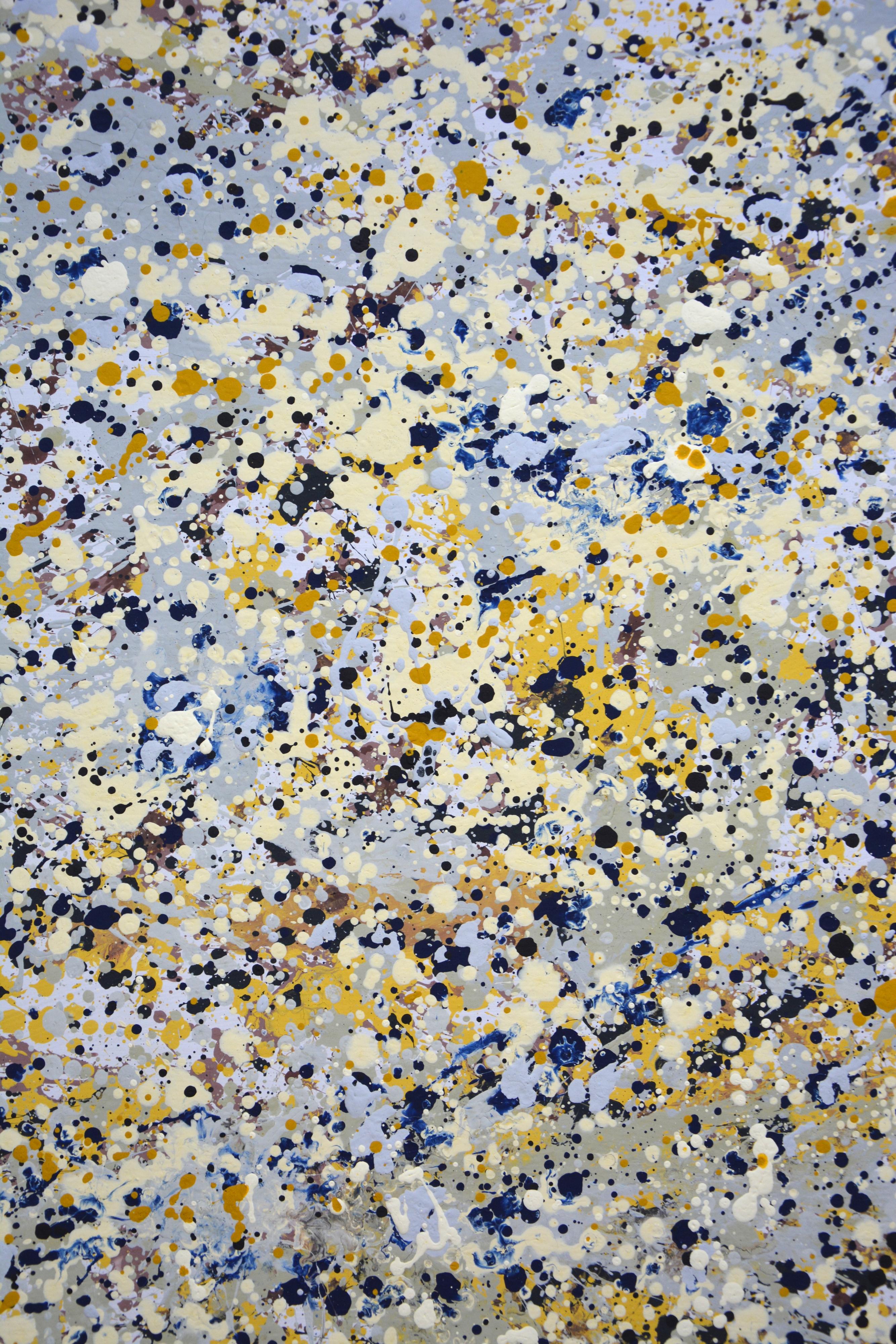 Minimalismo 39 Gran Cuadro Abstracto Moderno - Interior Painting Beige de Iryna Kastsova