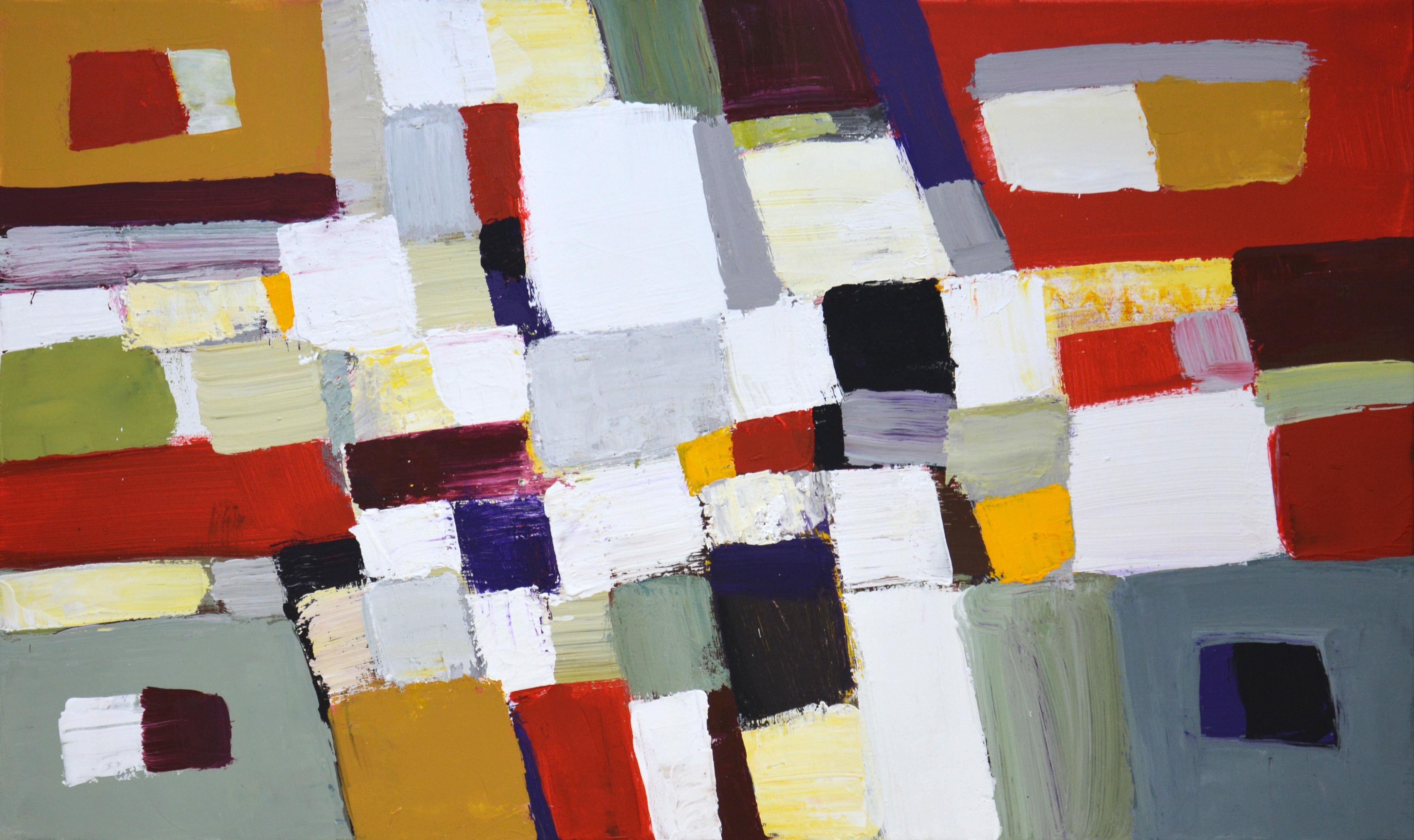 Moderno 5. Pittura acrilica astratta originale