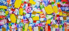 Month July, Painting, Acrylic on Canvas