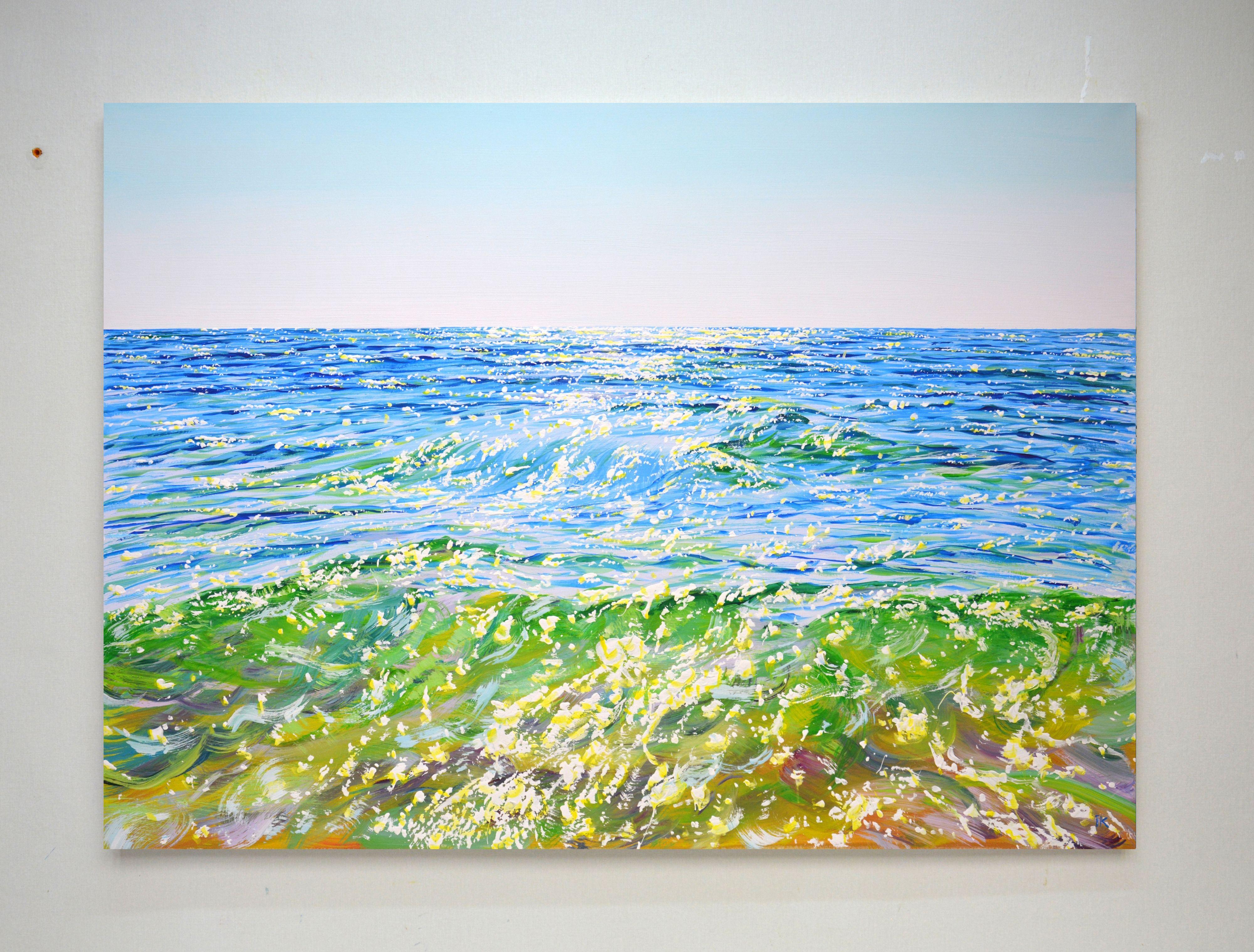 Music of the sea., Painting, Acrylic on Canvas For Sale 1