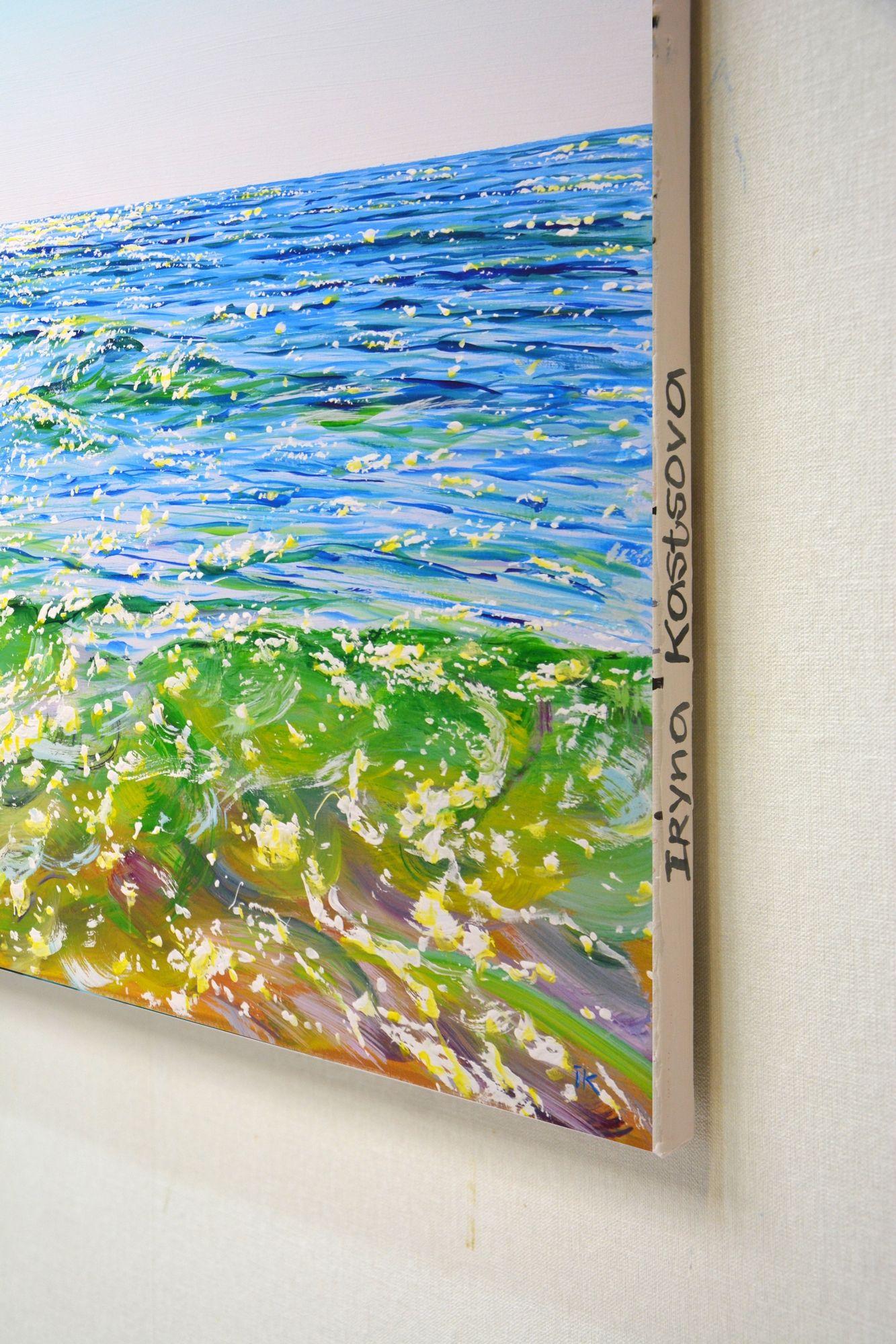 Music of the sea., Painting, Acrylic on Canvas For Sale 2