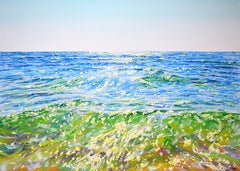 Music of the sea., Painting, Acrylic on Canvas