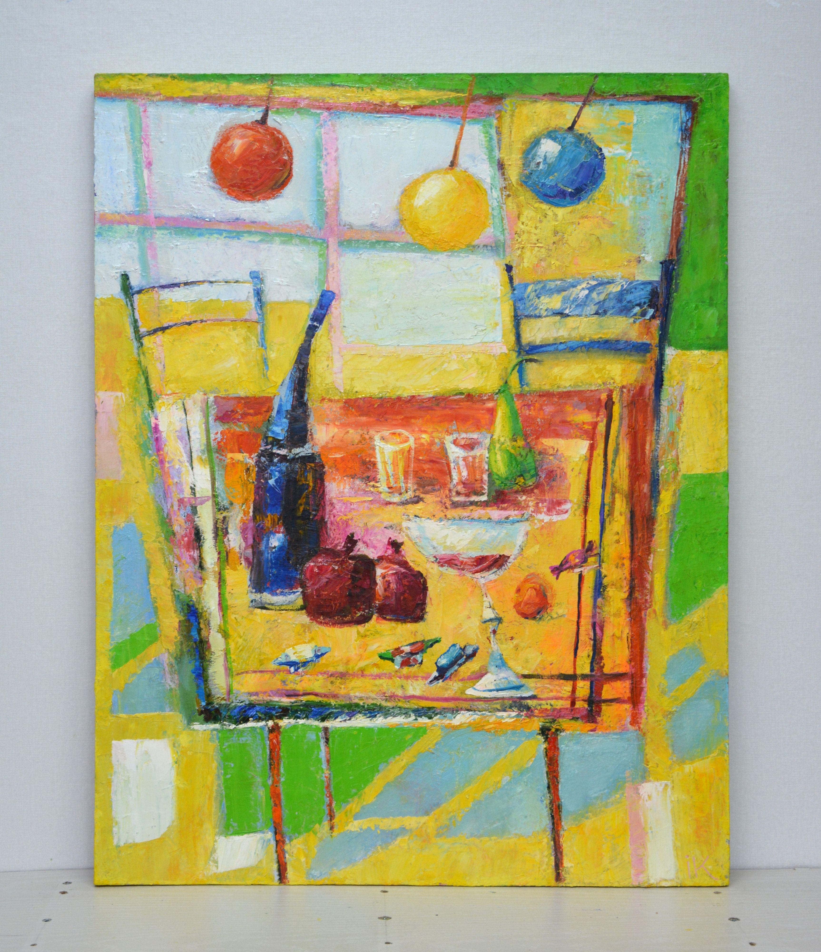 Norwegian still life., Painting, Oil on Canvas For Sale 1