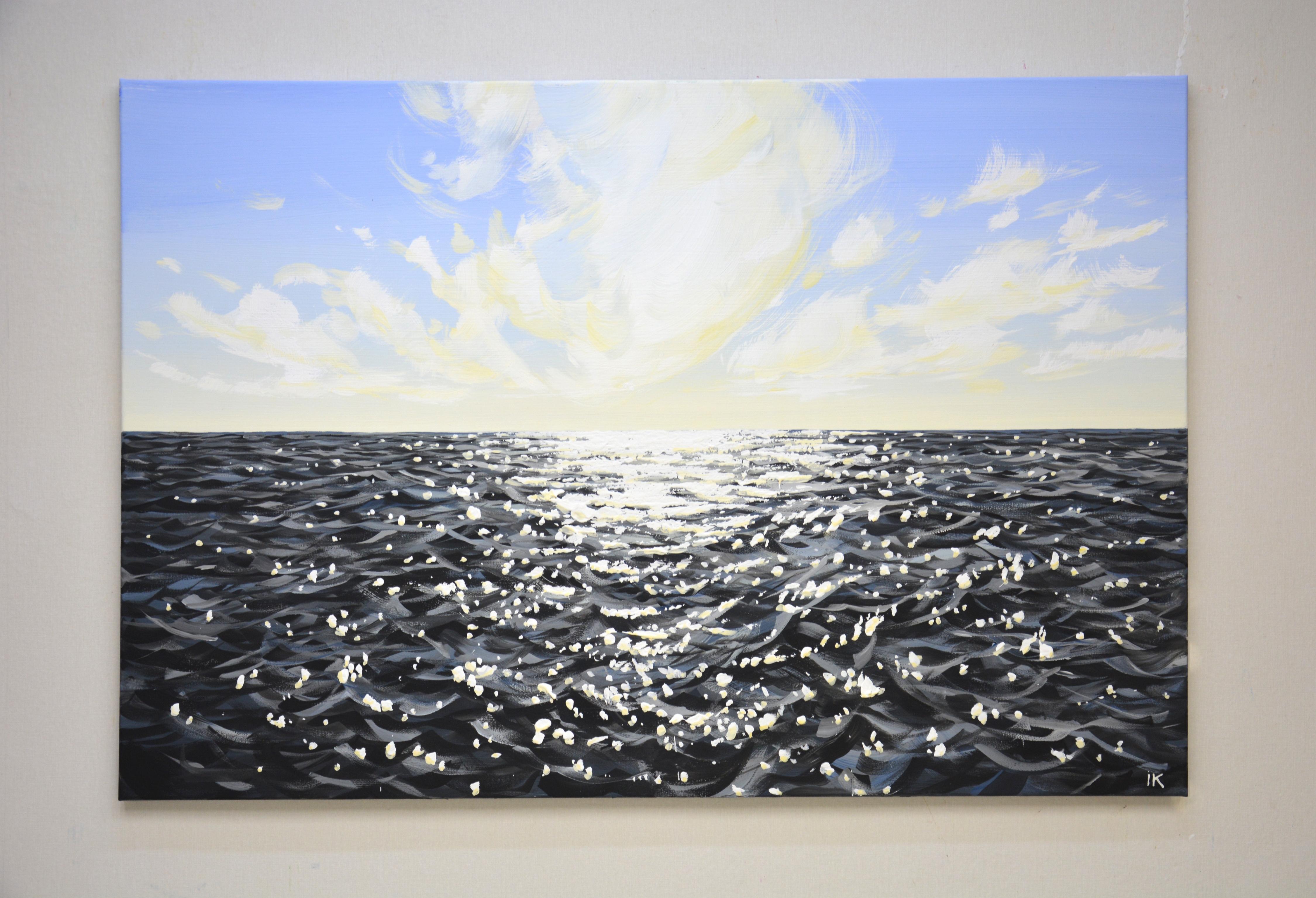 Ozean 100. (Impressionismus), Painting, von Iryna Kastsova