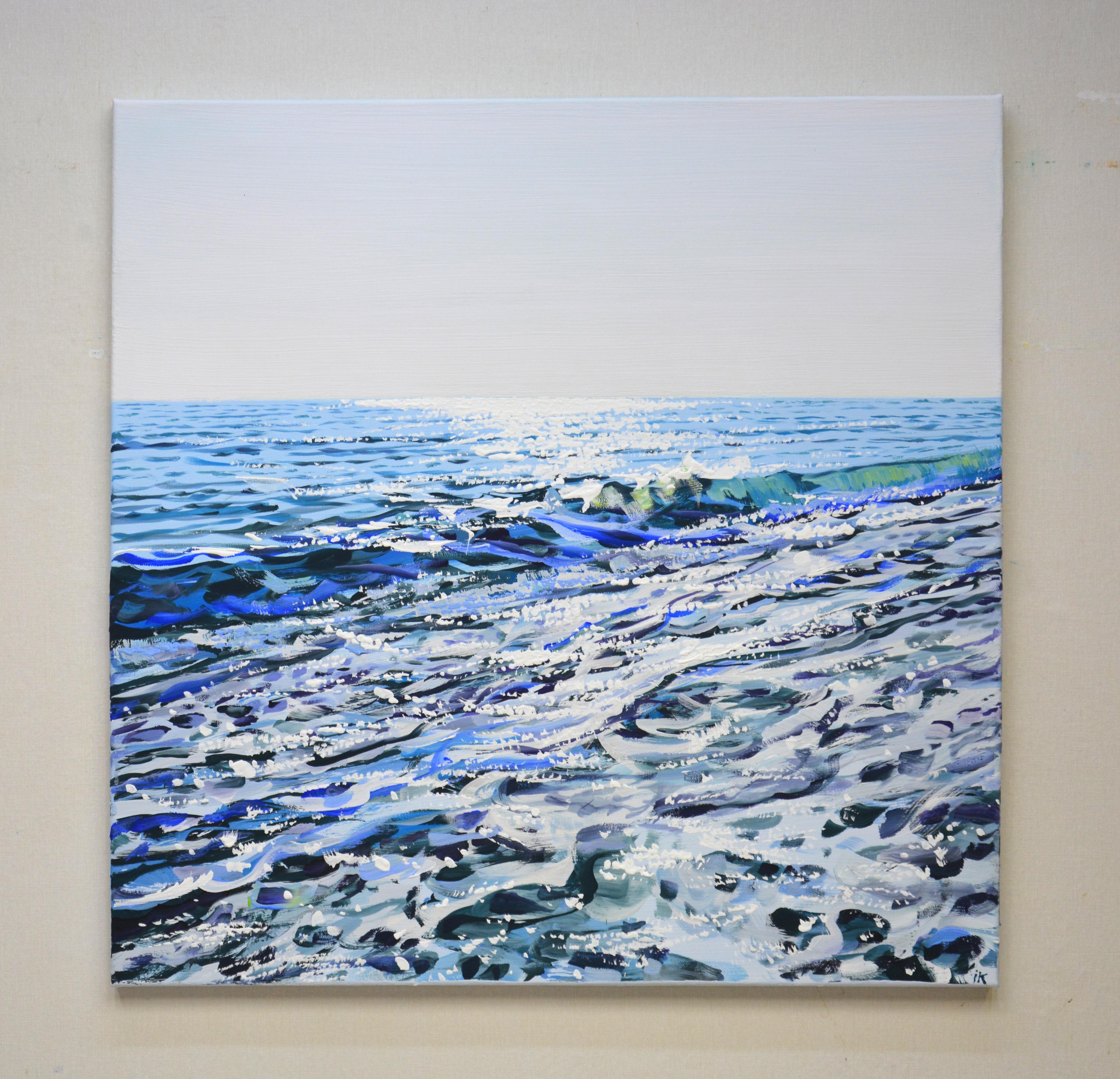 	Ocean. Light 100. - Painting by Iryna Kastsova