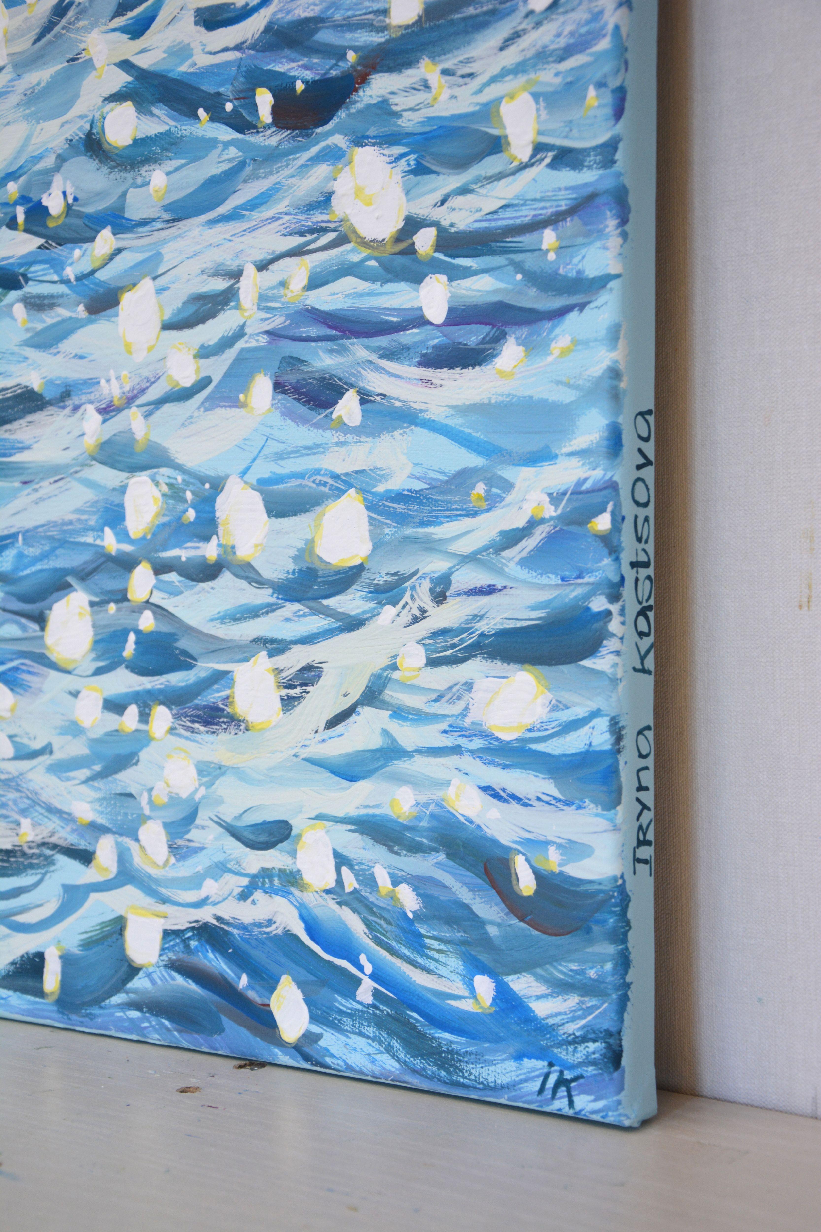 Ocean light 3., Painting, Acrylic on Canvas For Sale 4
