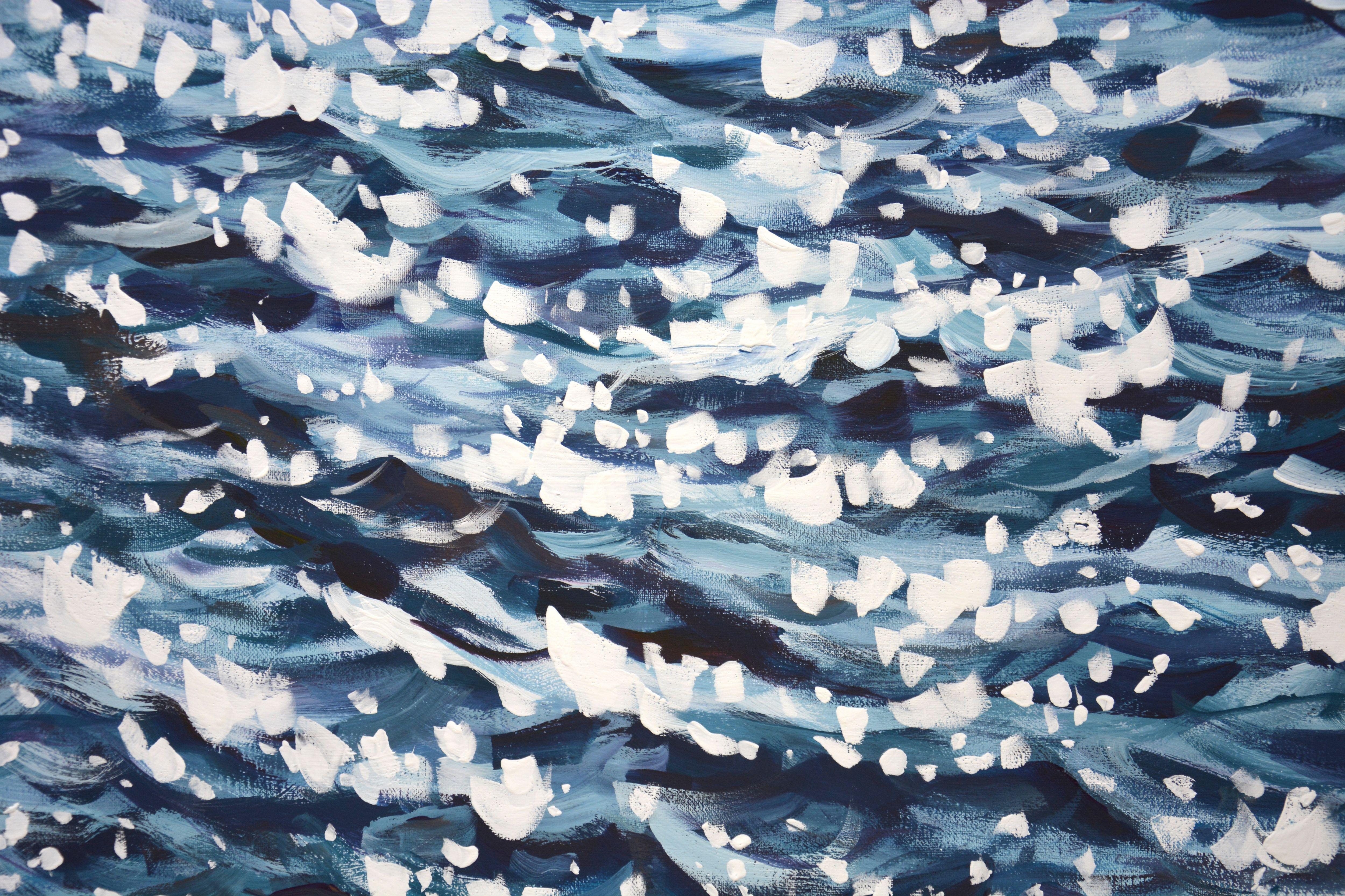 Ocean magic, Painting, Acrylic on Canvas For Sale 2