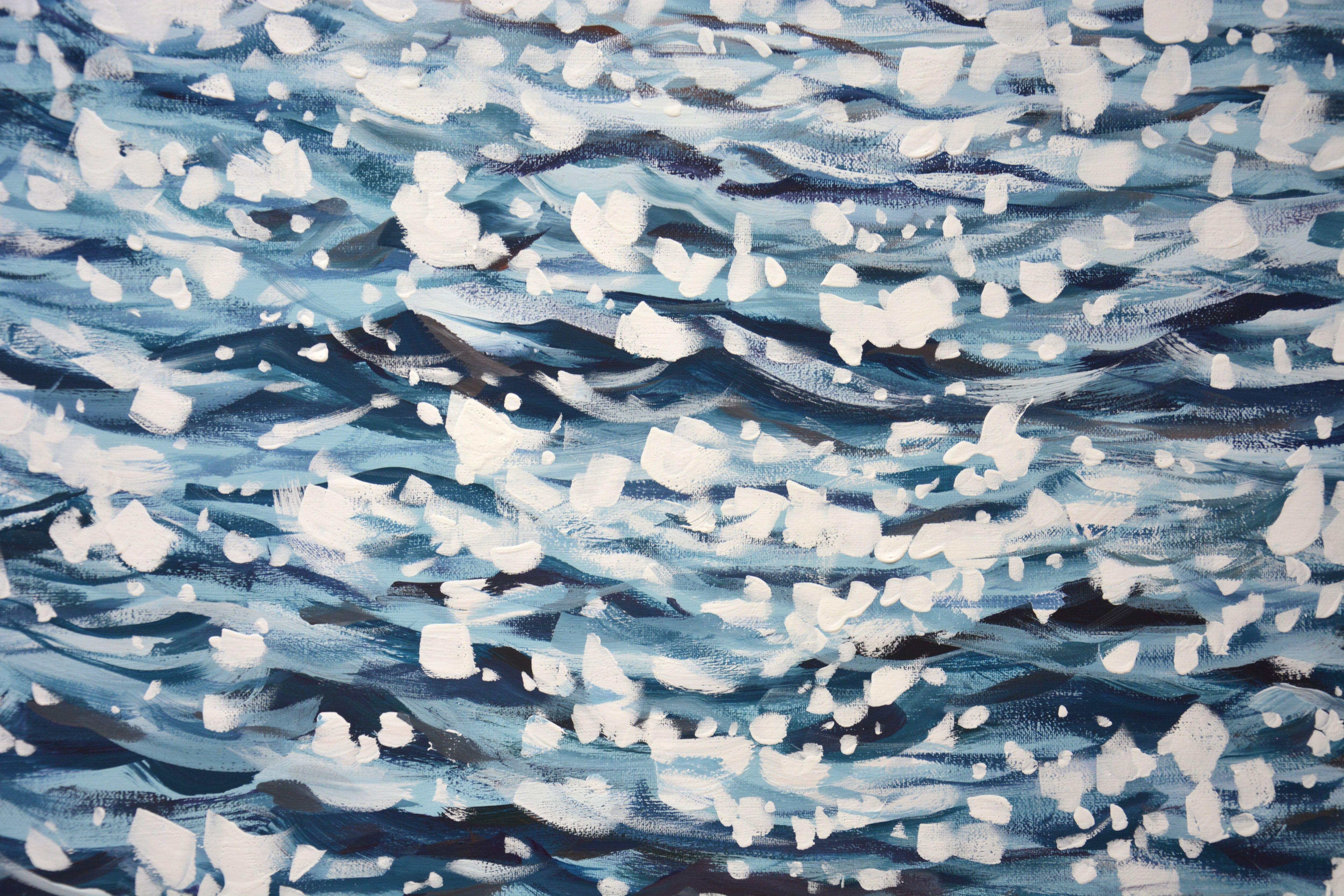 Ocean magic, Painting, Acrylic on Canvas For Sale 3