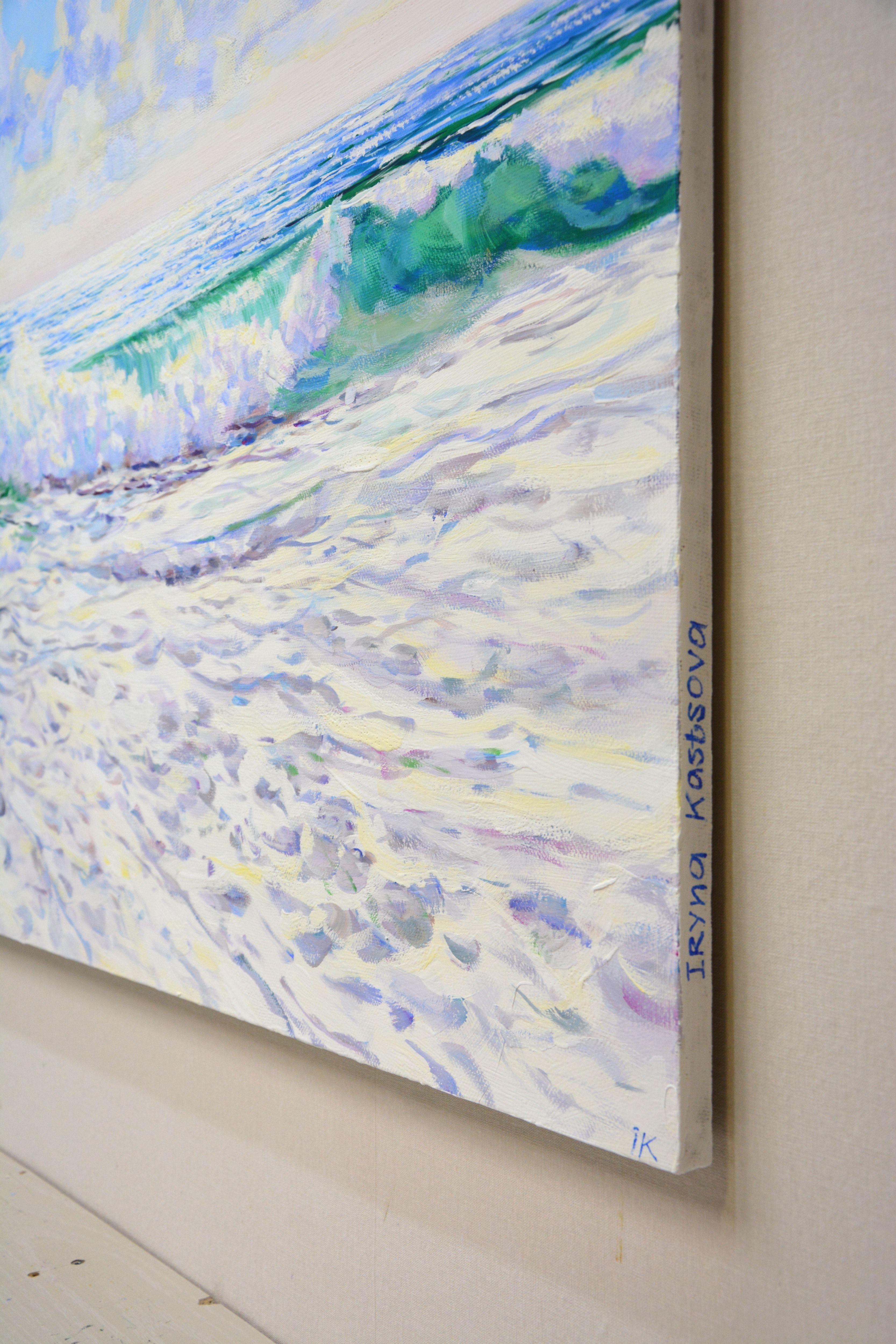 Musique océanique, peinture, acrylique sur toile en vente 2