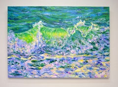 Pearl Surf, Painting, Oil on Canvas