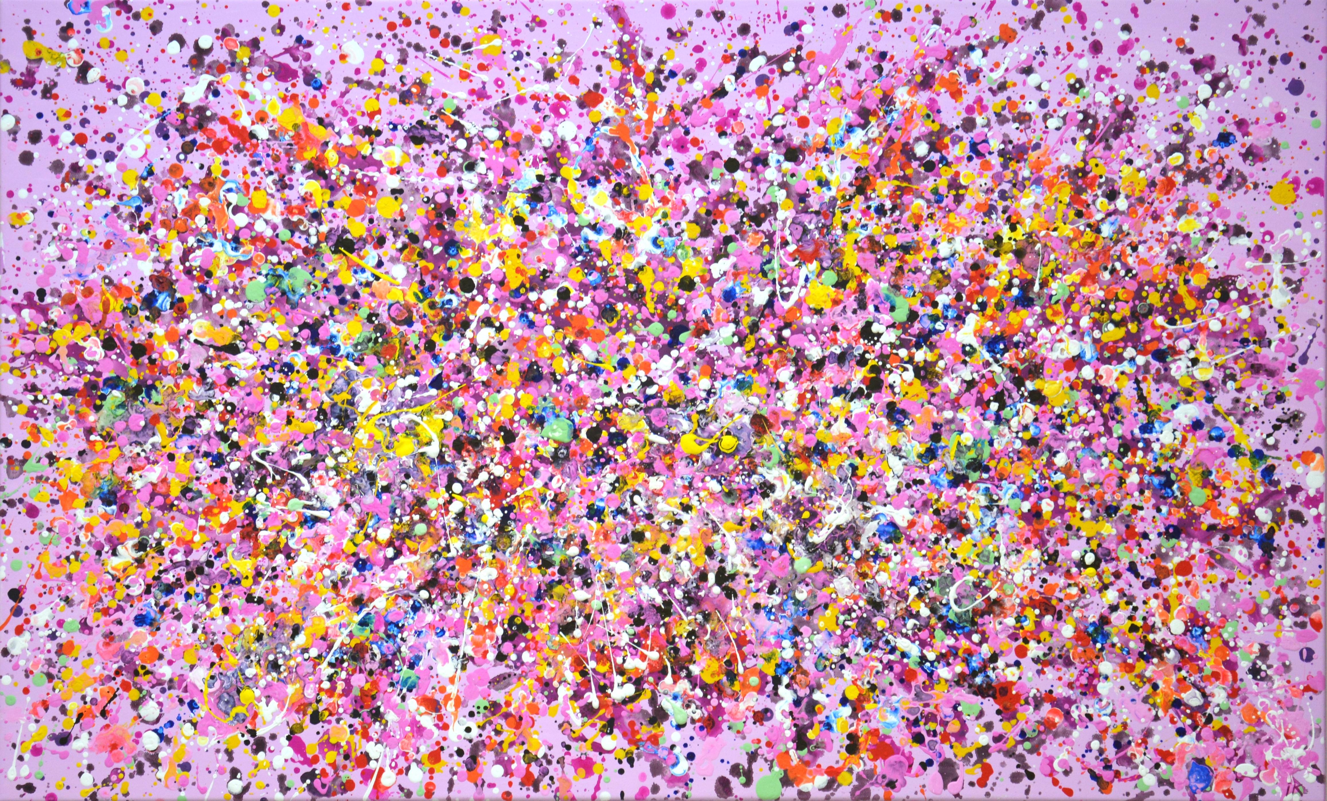 Iryna Kastsova Interior Painting - Pink dreams 5