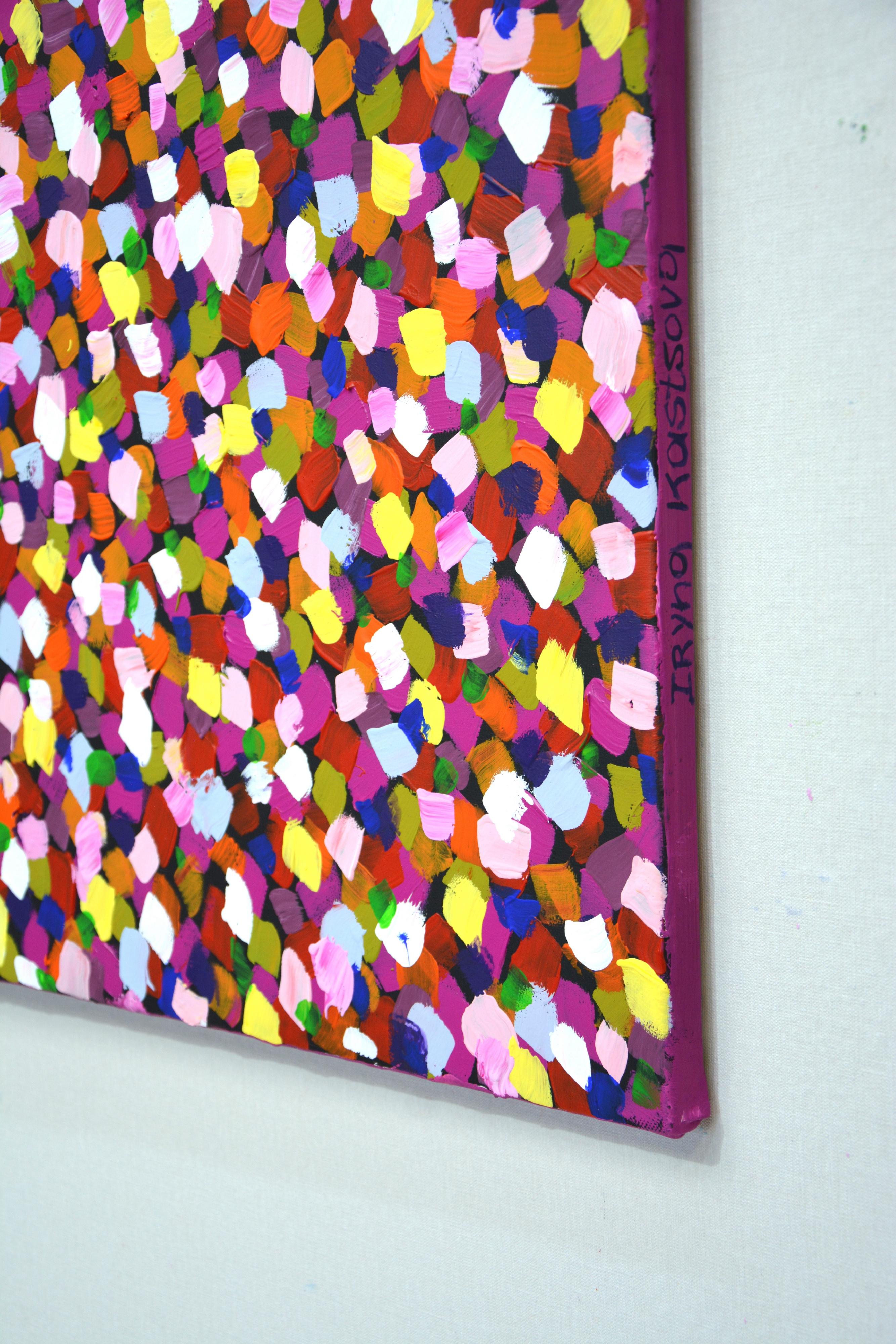 Puntinismo 6. - Painting Astratto di Iryna Kastsova
