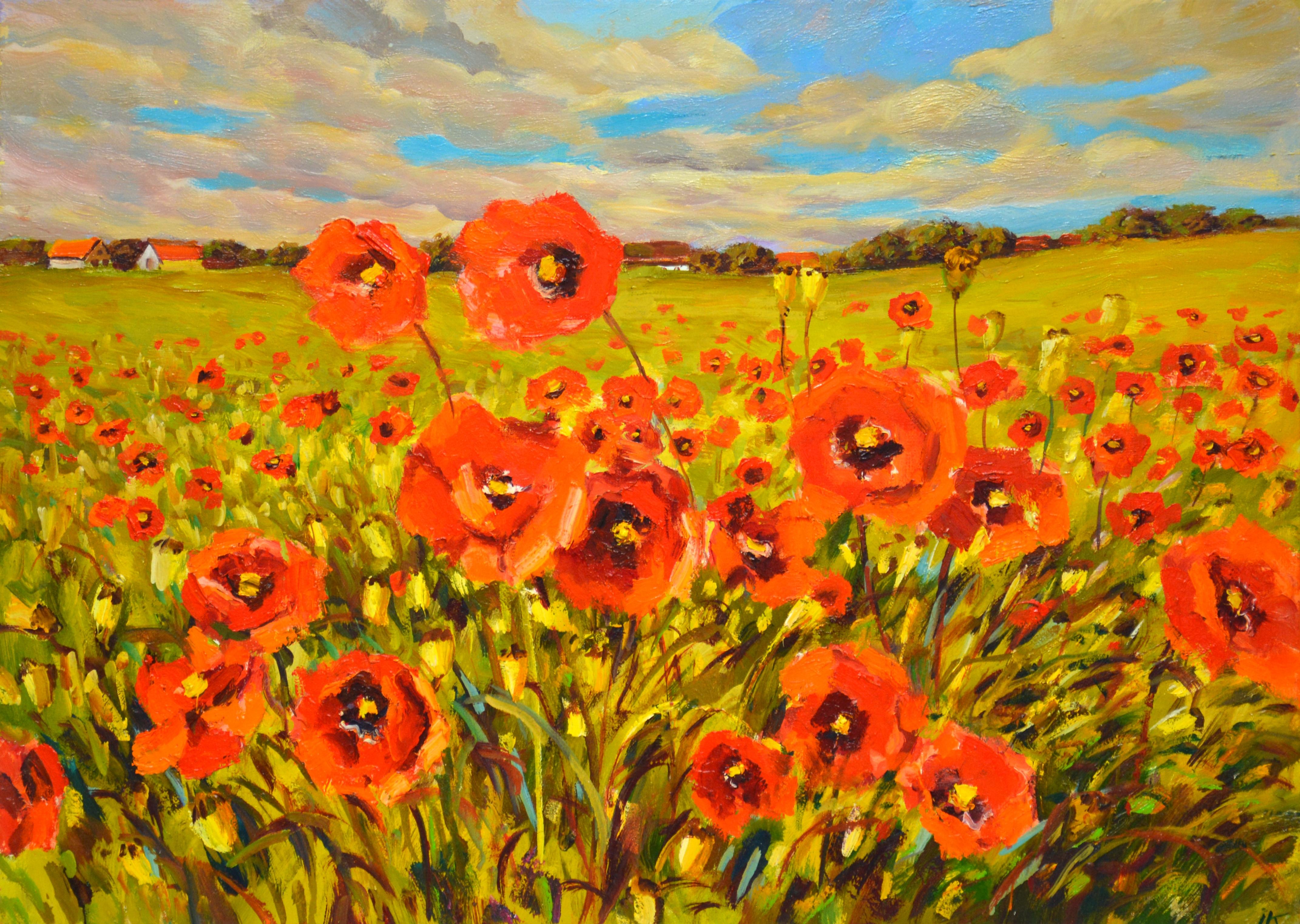 Poppy Field Paintings: A Bloom of Inspiration