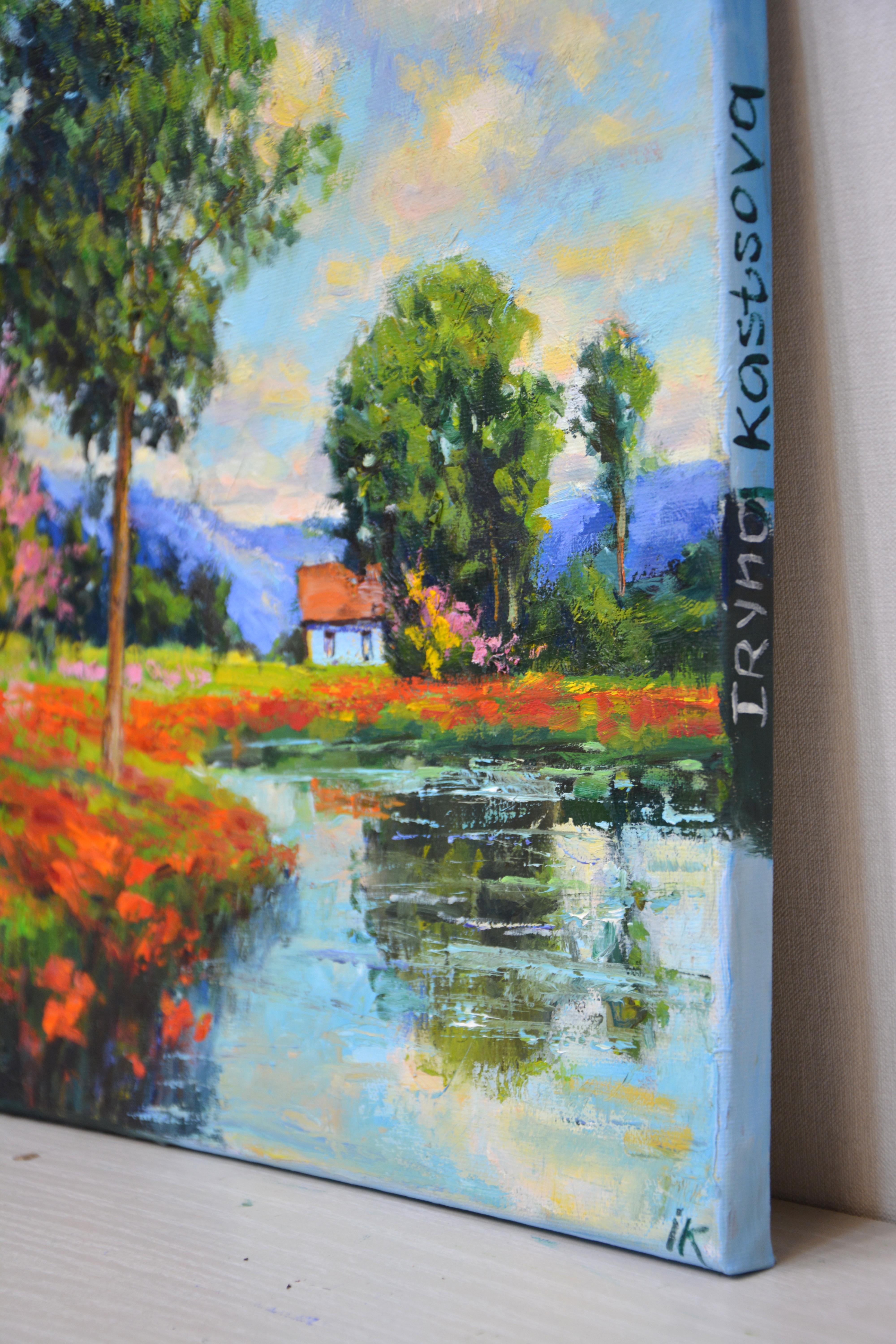 		Provence - Impressionist Painting by Iryna Kastsova