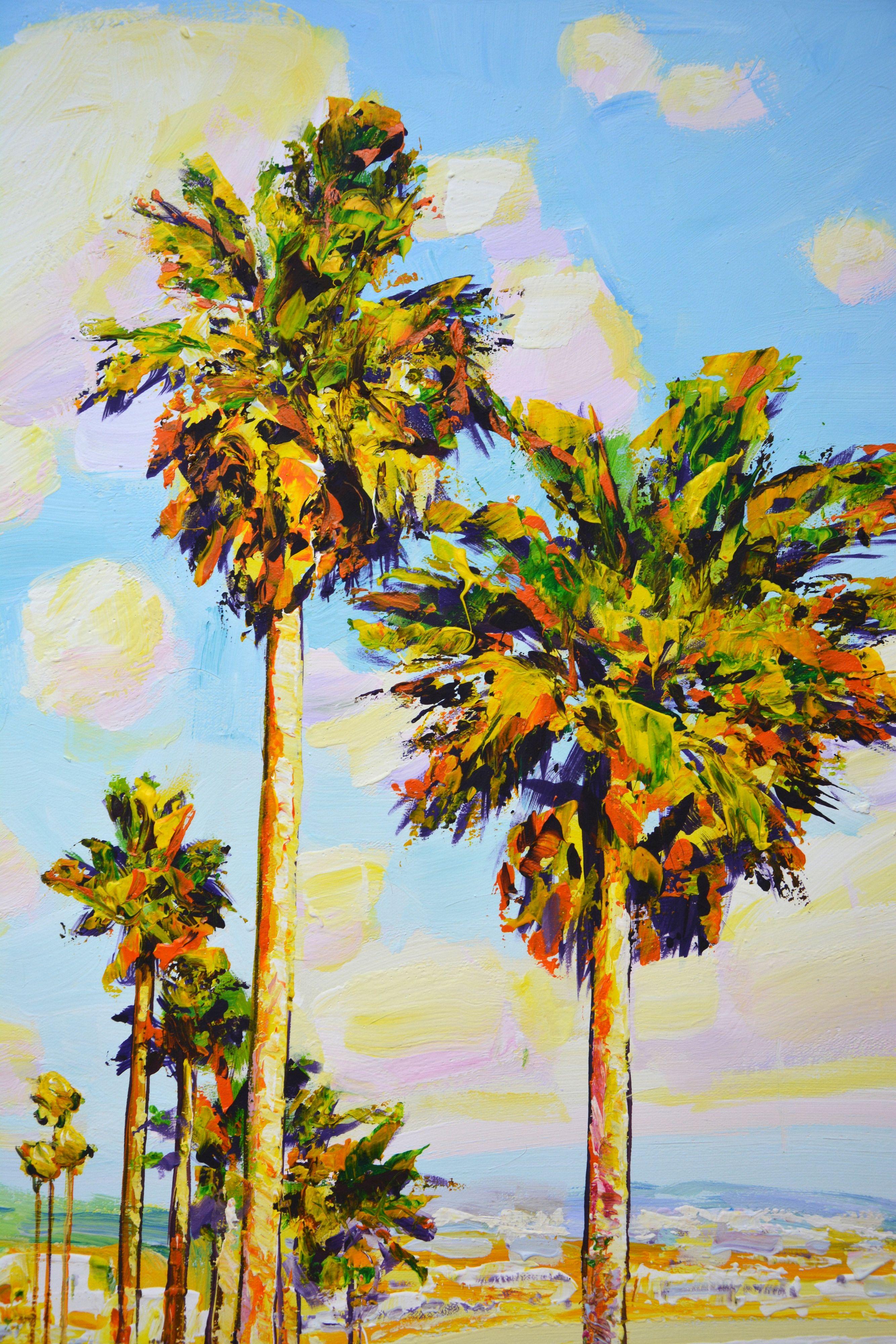 Road to the ocean 3., Painting, Acrylic on Canvas For Sale 3