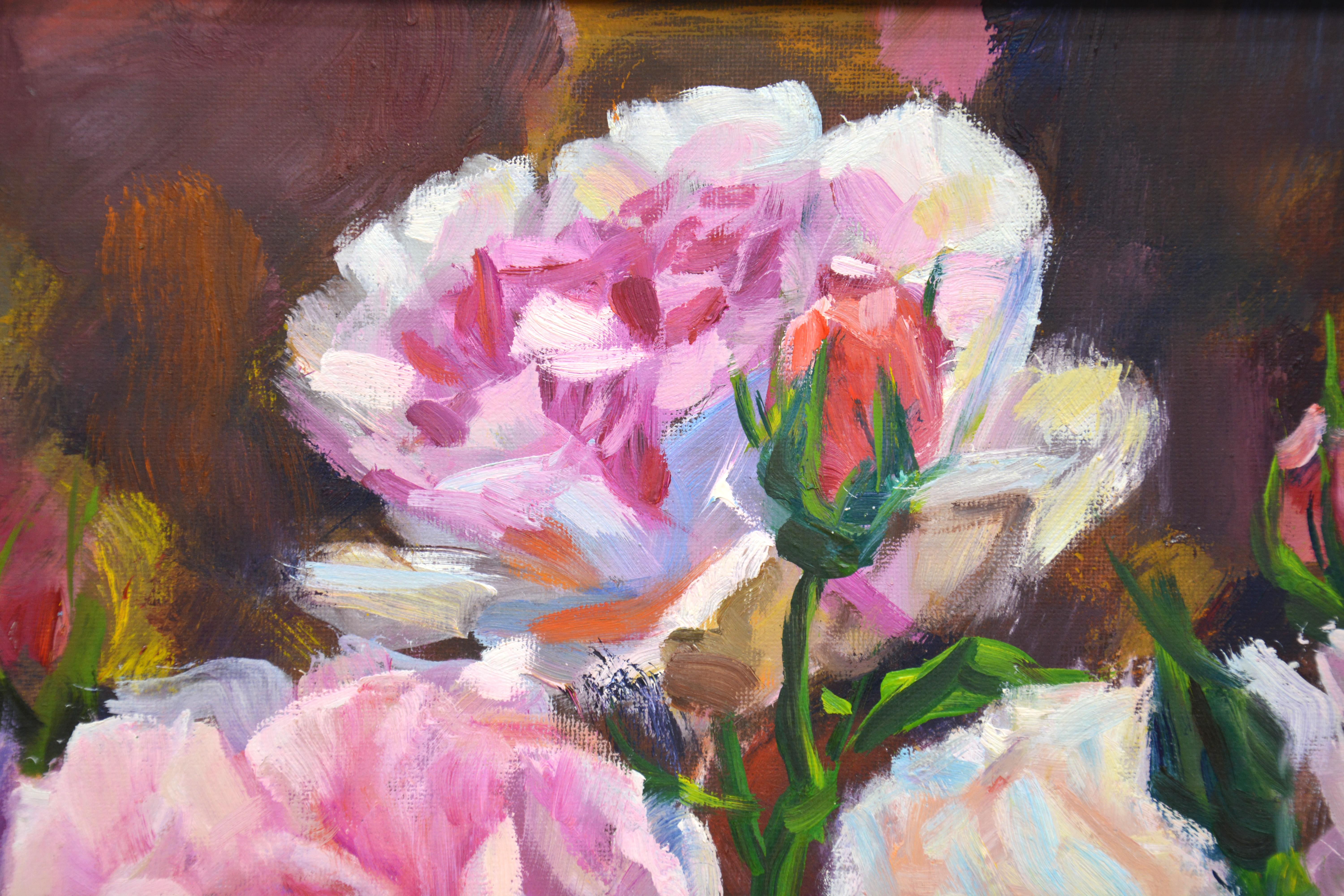 Rose 7. - Painting Impressionismo di Iryna Kastsova