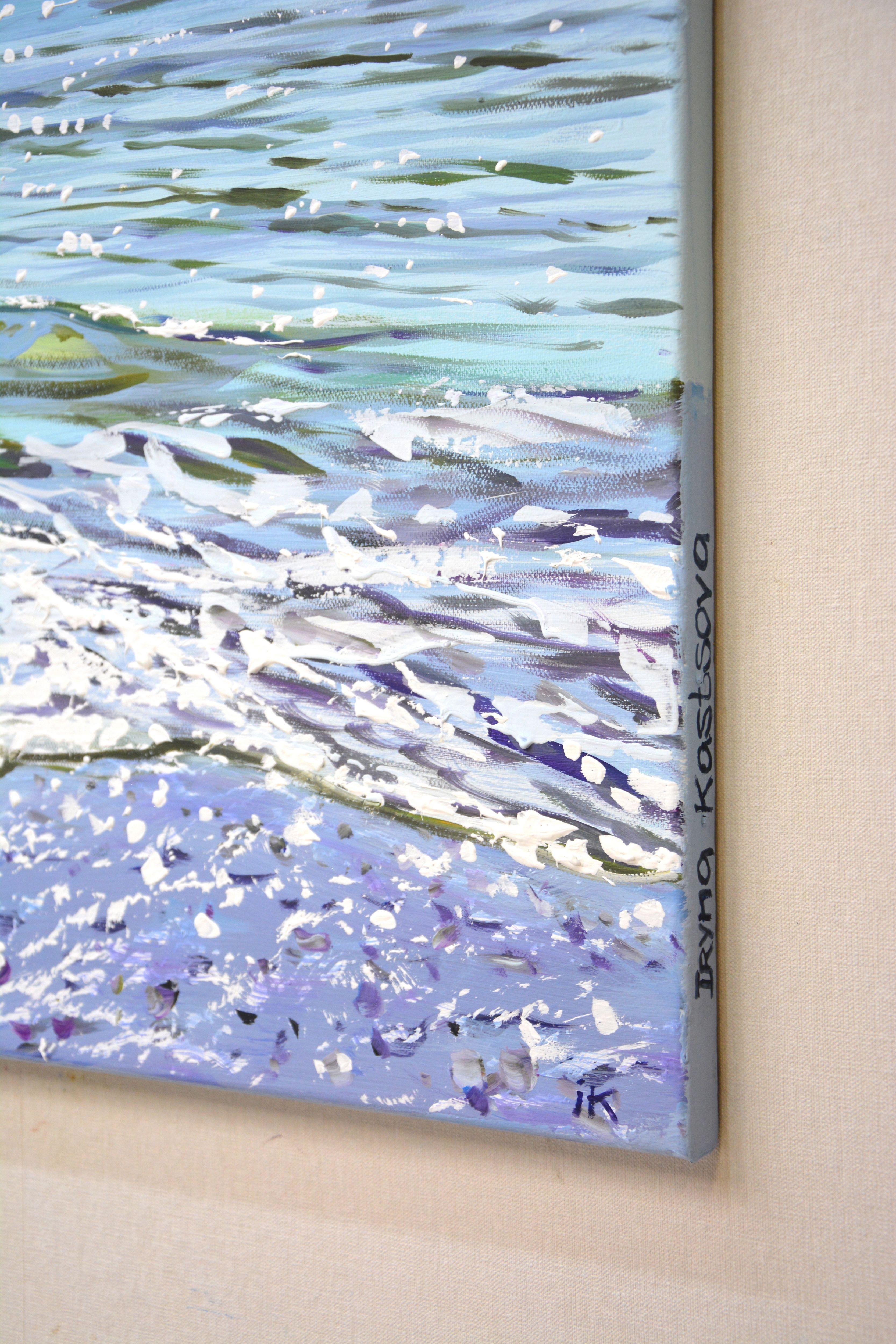 Meeressee 22. Gemälde, Acryl auf Leinwand im Angebot 2