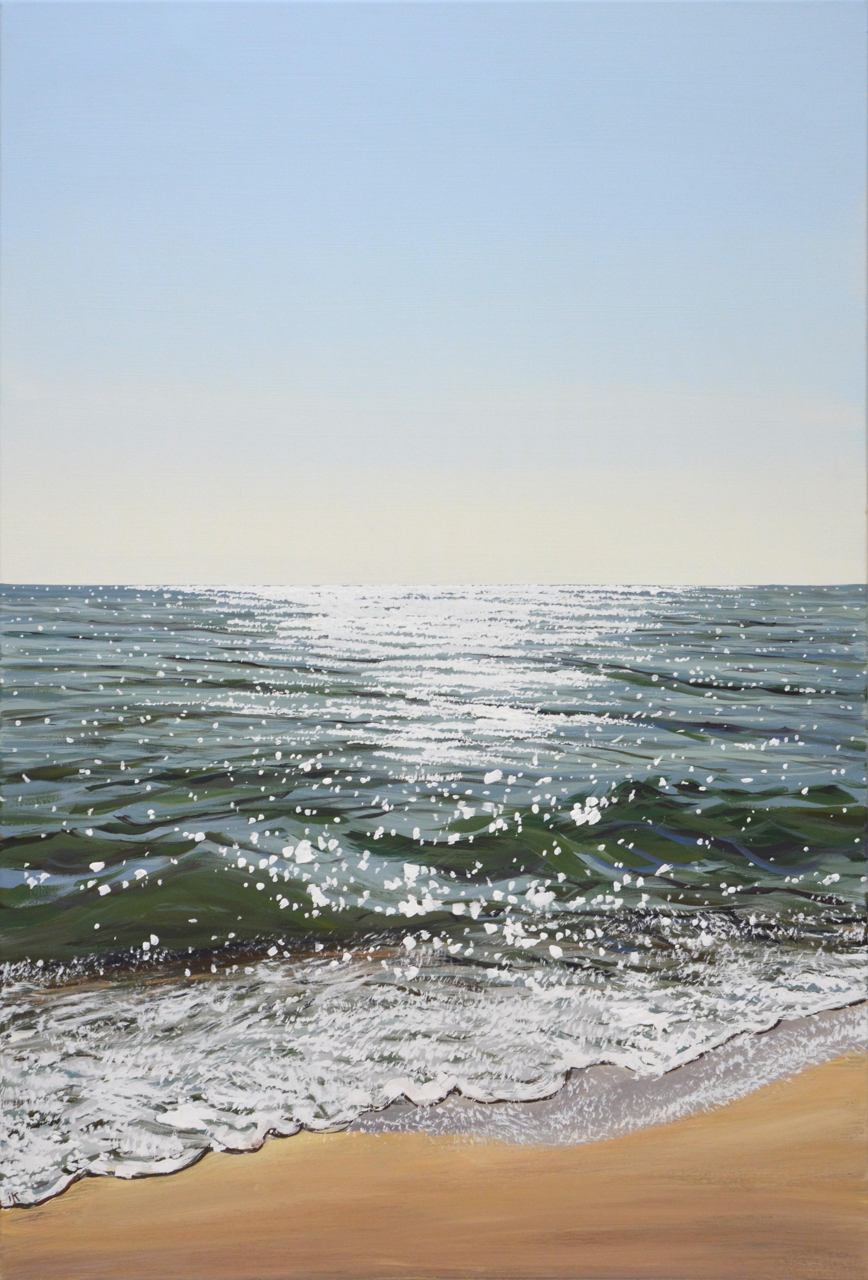 Sea, Interior Acrylic Painting, Photorealist by Iryna Kastsova