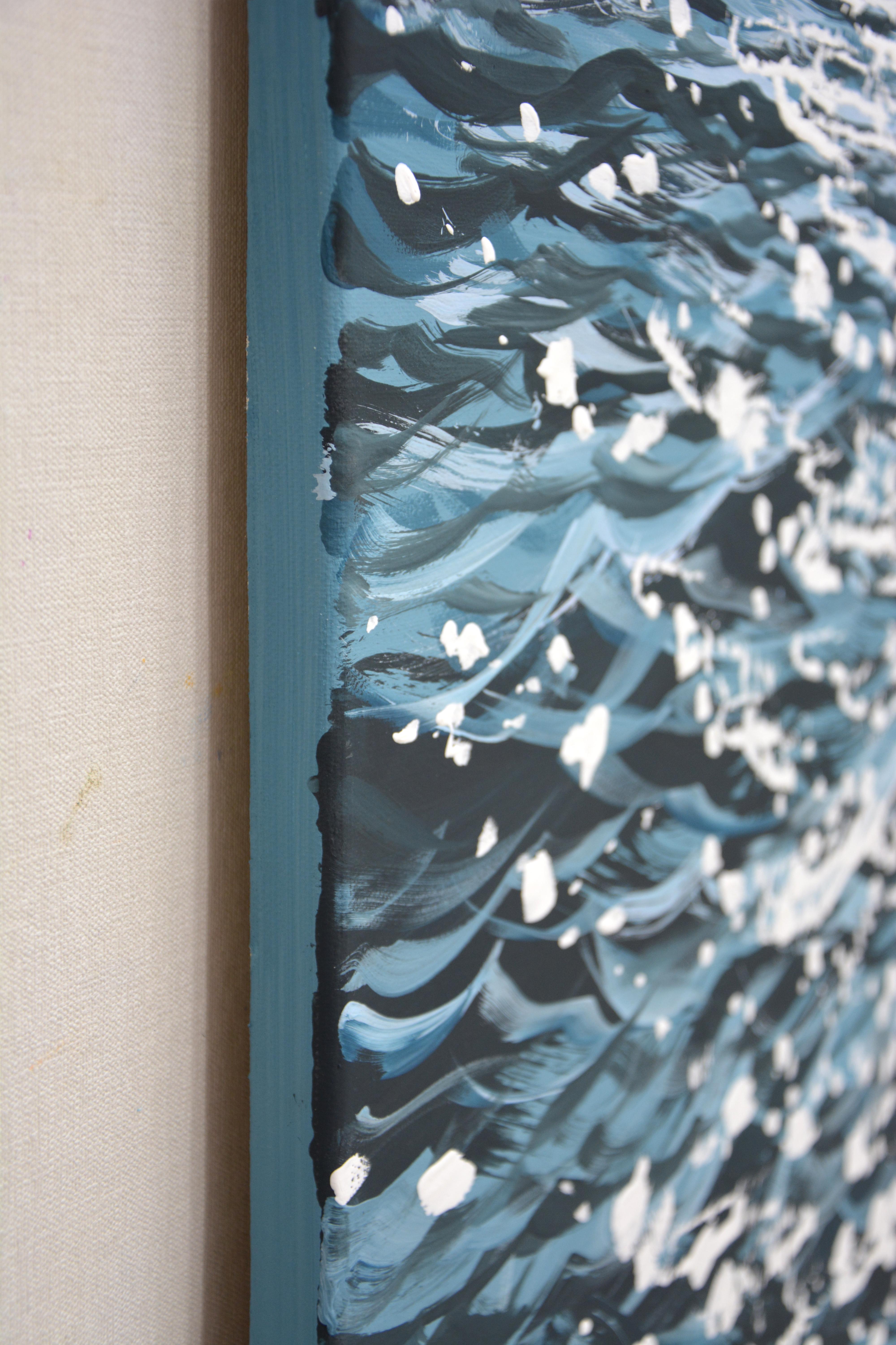 Meer. Light 100, Original Acrylgemälde von Iryna Kastsova im Angebot 11