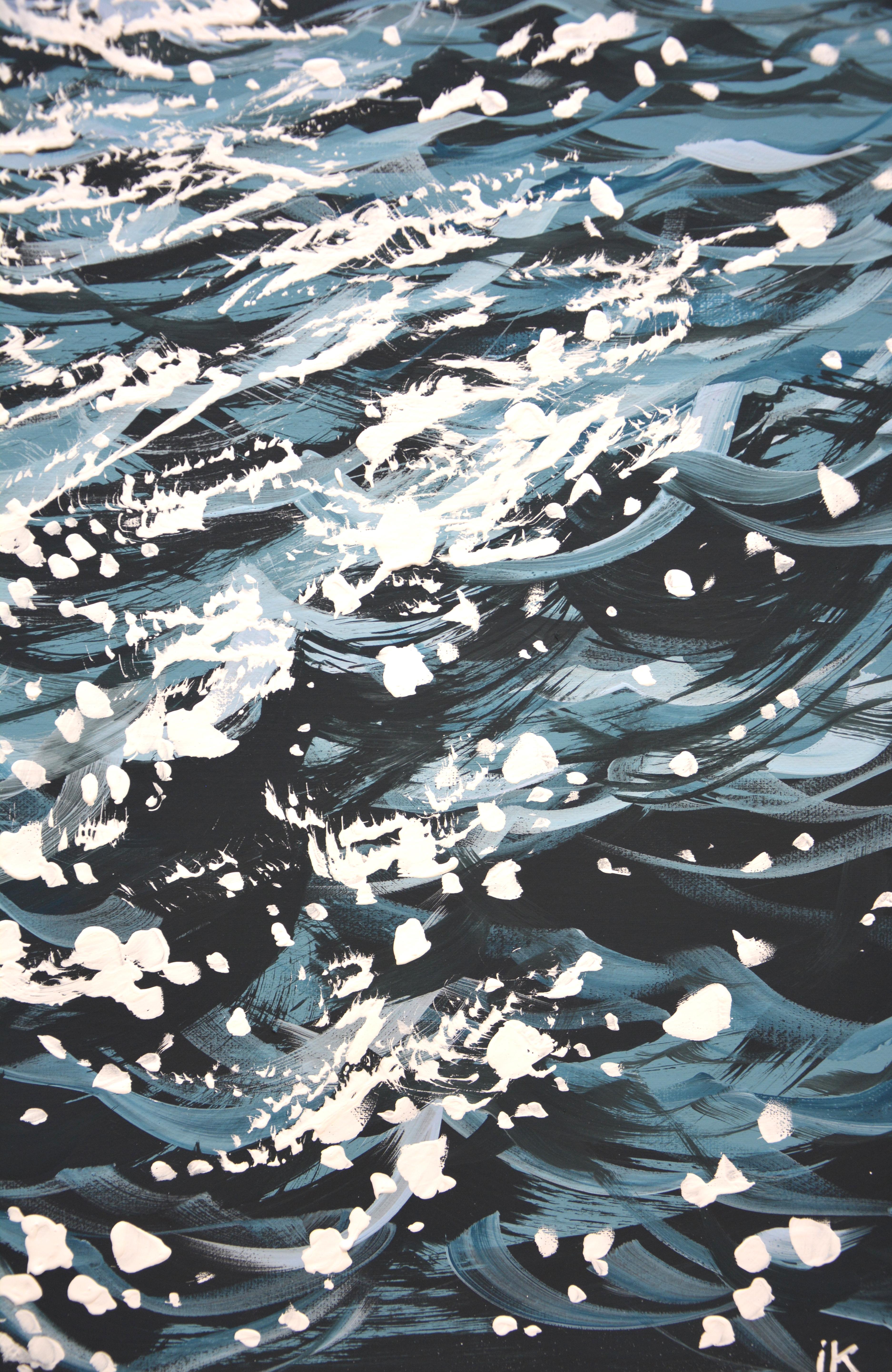 Meer. Light 100, Original Acrylgemälde von Iryna Kastsova im Angebot 4
