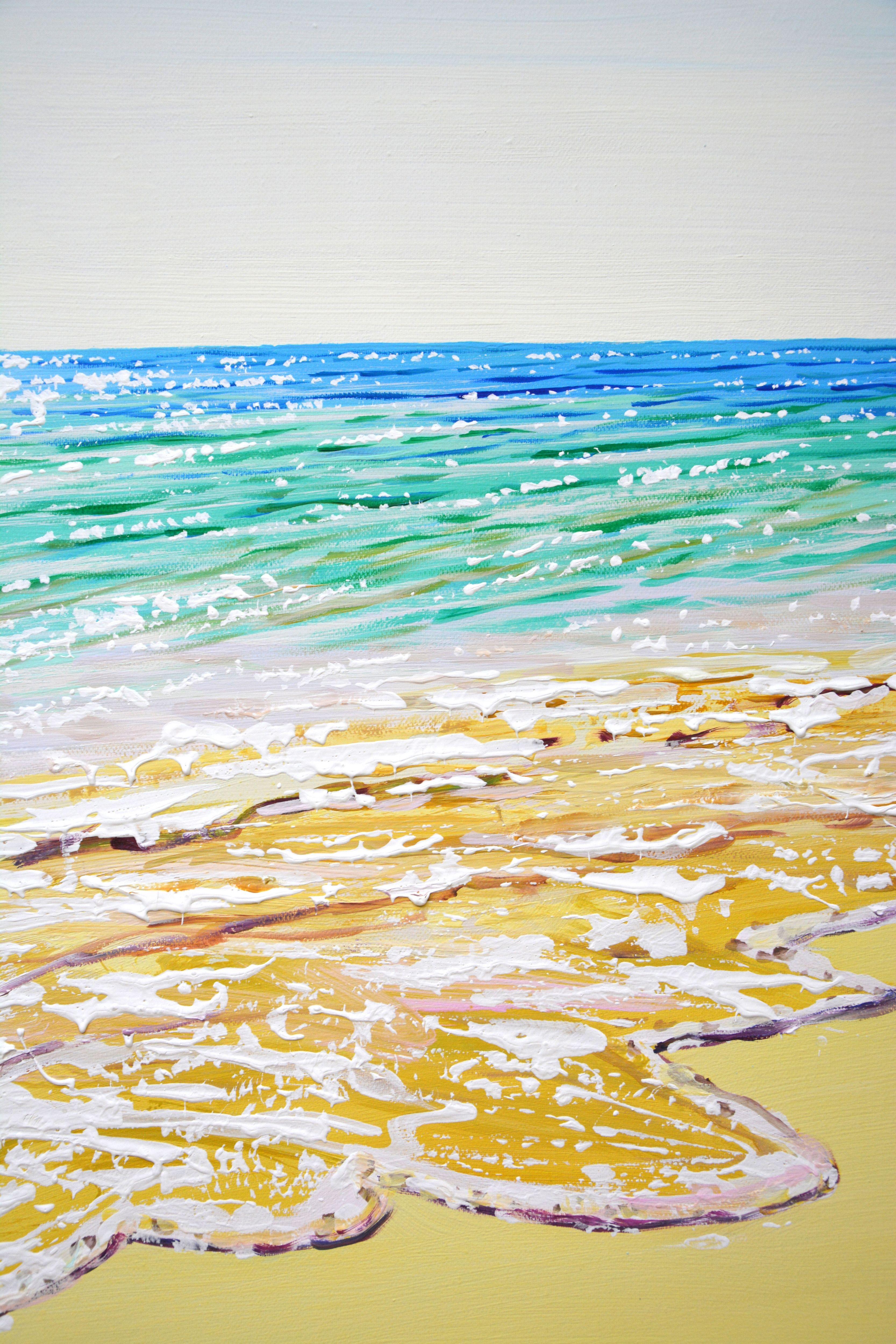 Sea. Summer., Painting, Acrylic on Canvas For Sale 2