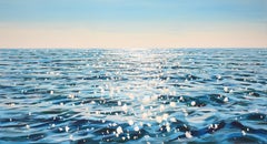 Meereslandschaft. Shine., Gemälde, Acryl auf Leinwand