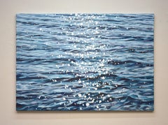 Silver placer., Painting, Acrylic on Canvas
