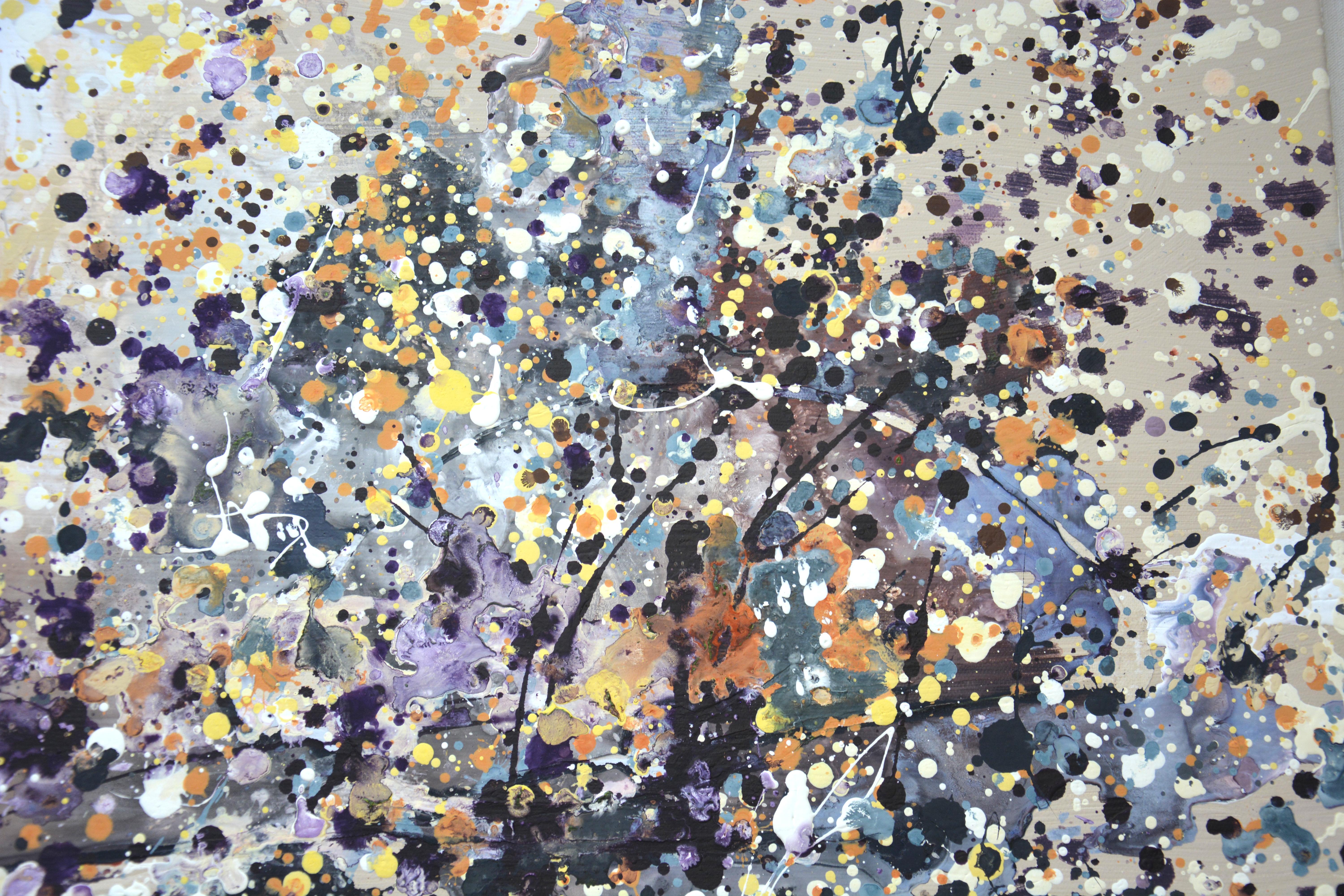Paysage subjectif 3 Peinture abstraite intérieure acrylique d'Iryna Kastsova en vente 5