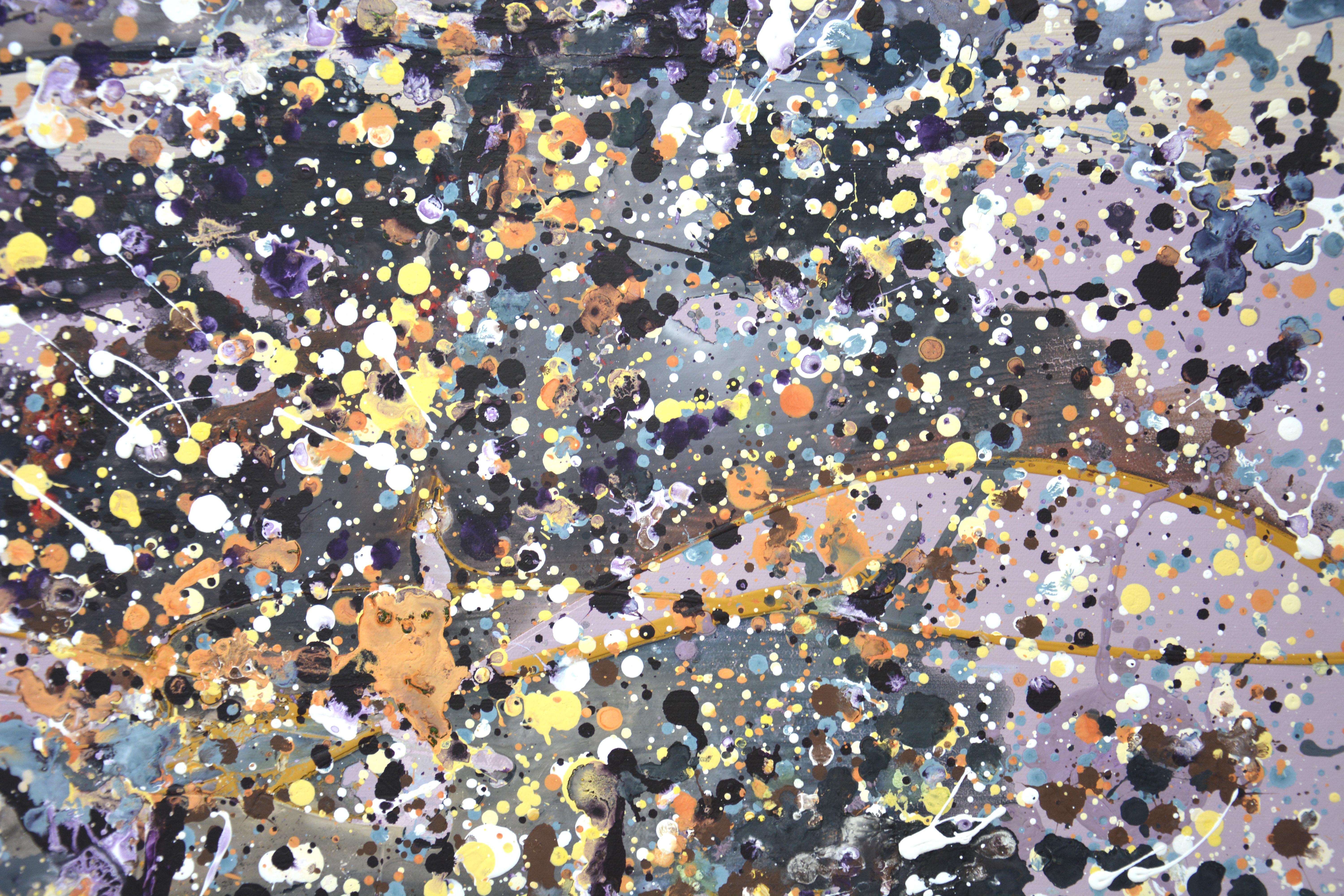 Paysage subjectif 3 Peinture abstraite intérieure acrylique d'Iryna Kastsova en vente 6