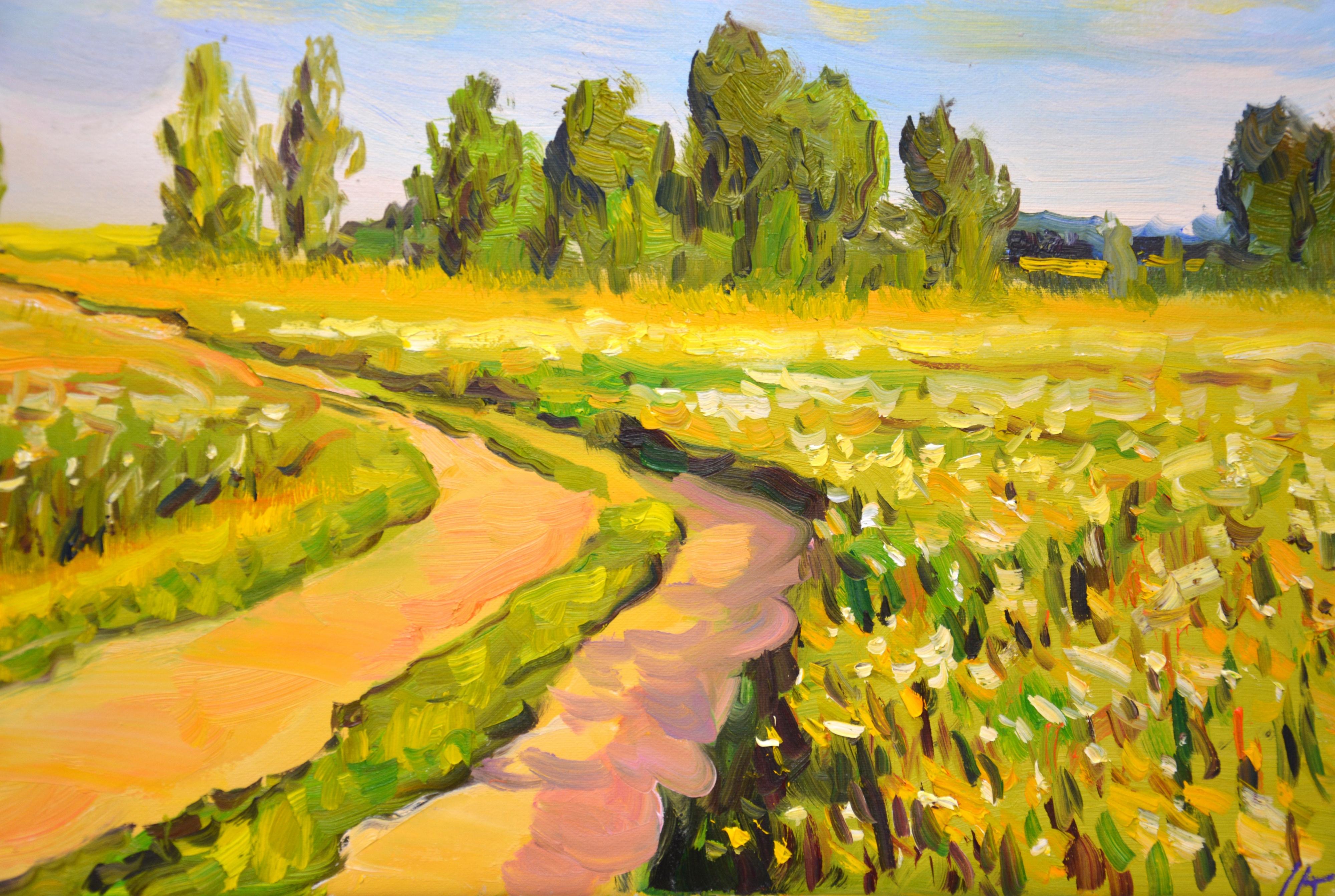 L'été. Domaine. Route. 1