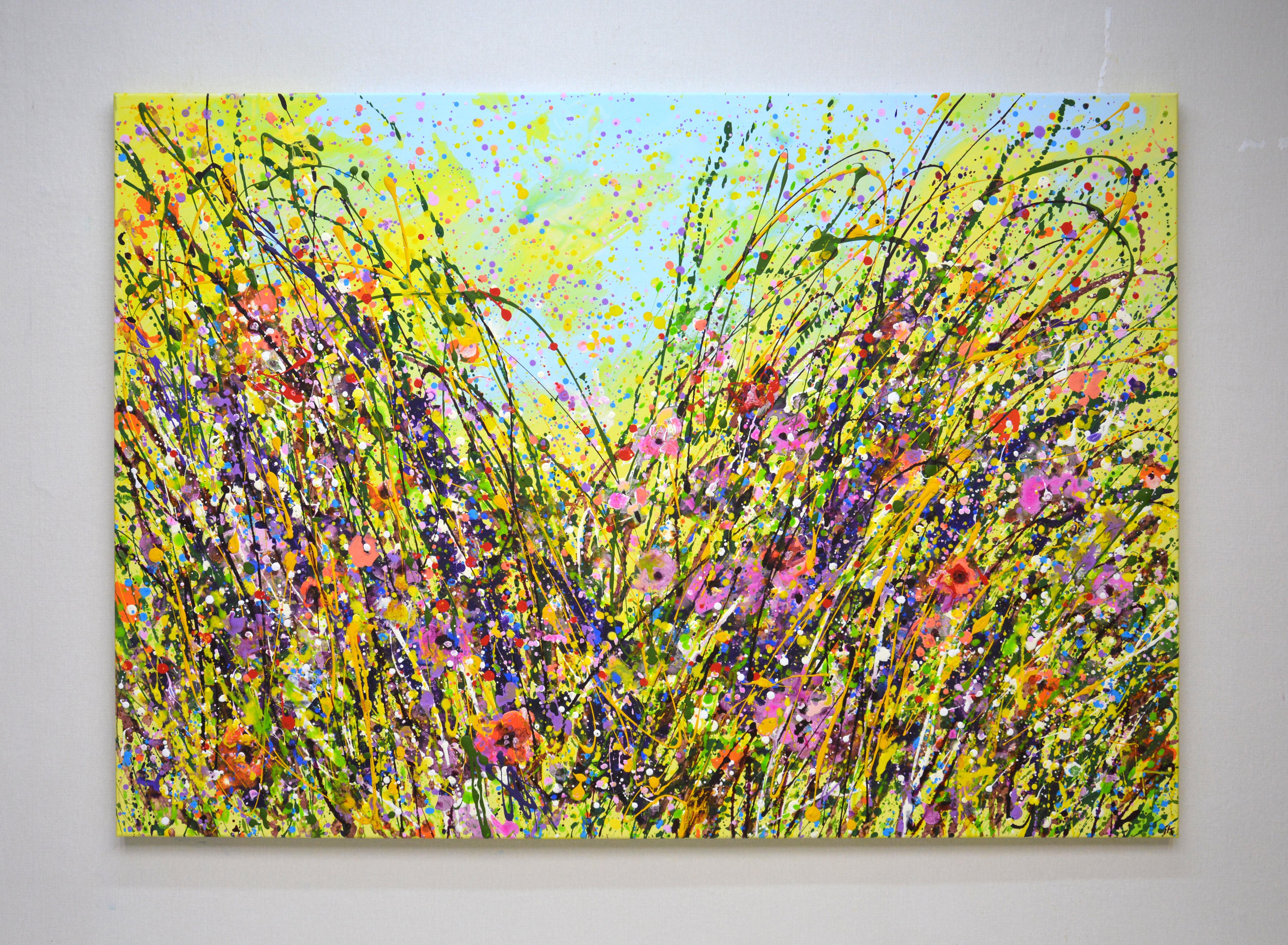 	Summer. Wildflowers. - Impressionist Painting by Iryna Kastsova
