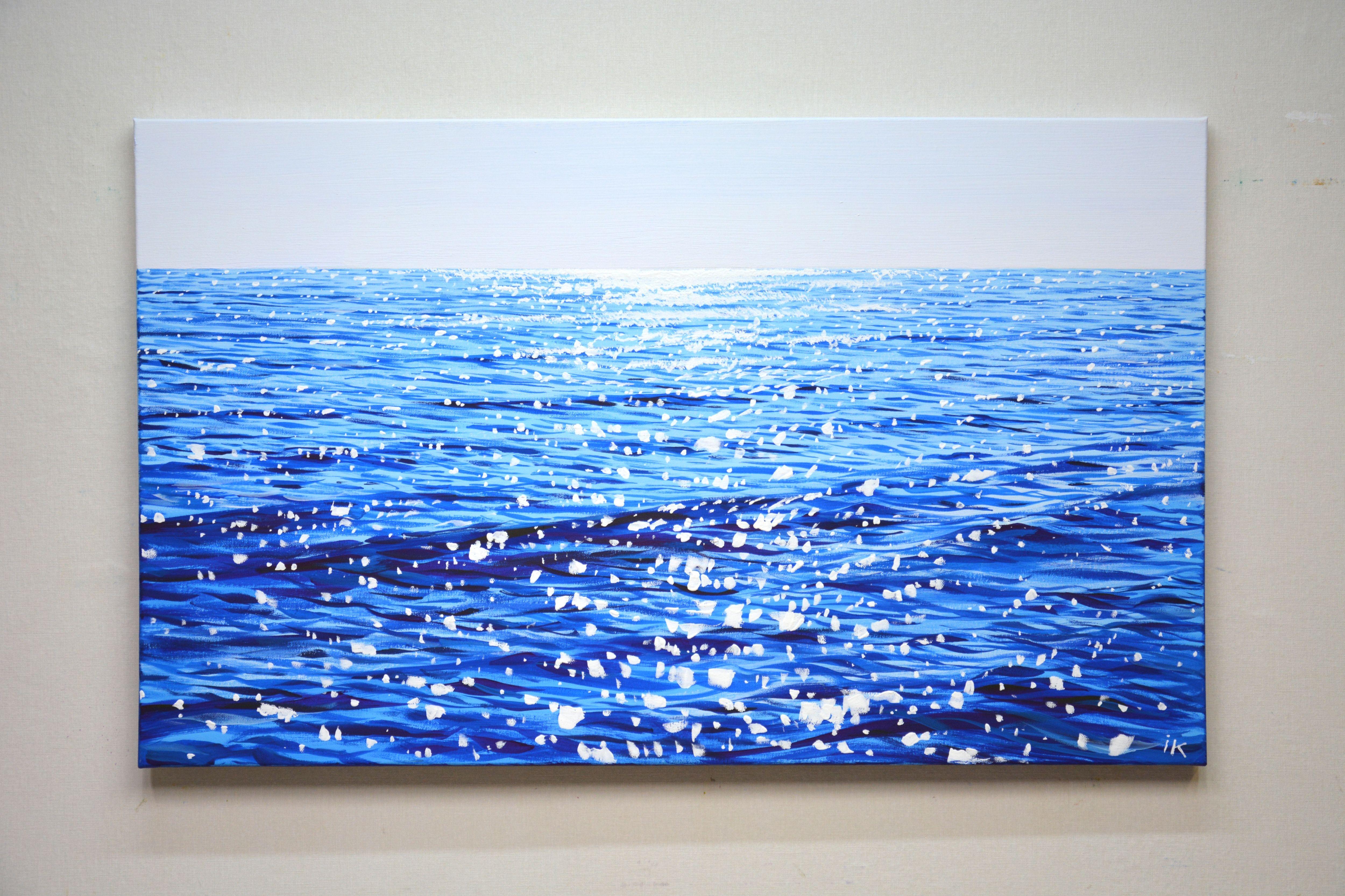 Tender sea., Painting, Acrylic on Canvas 1