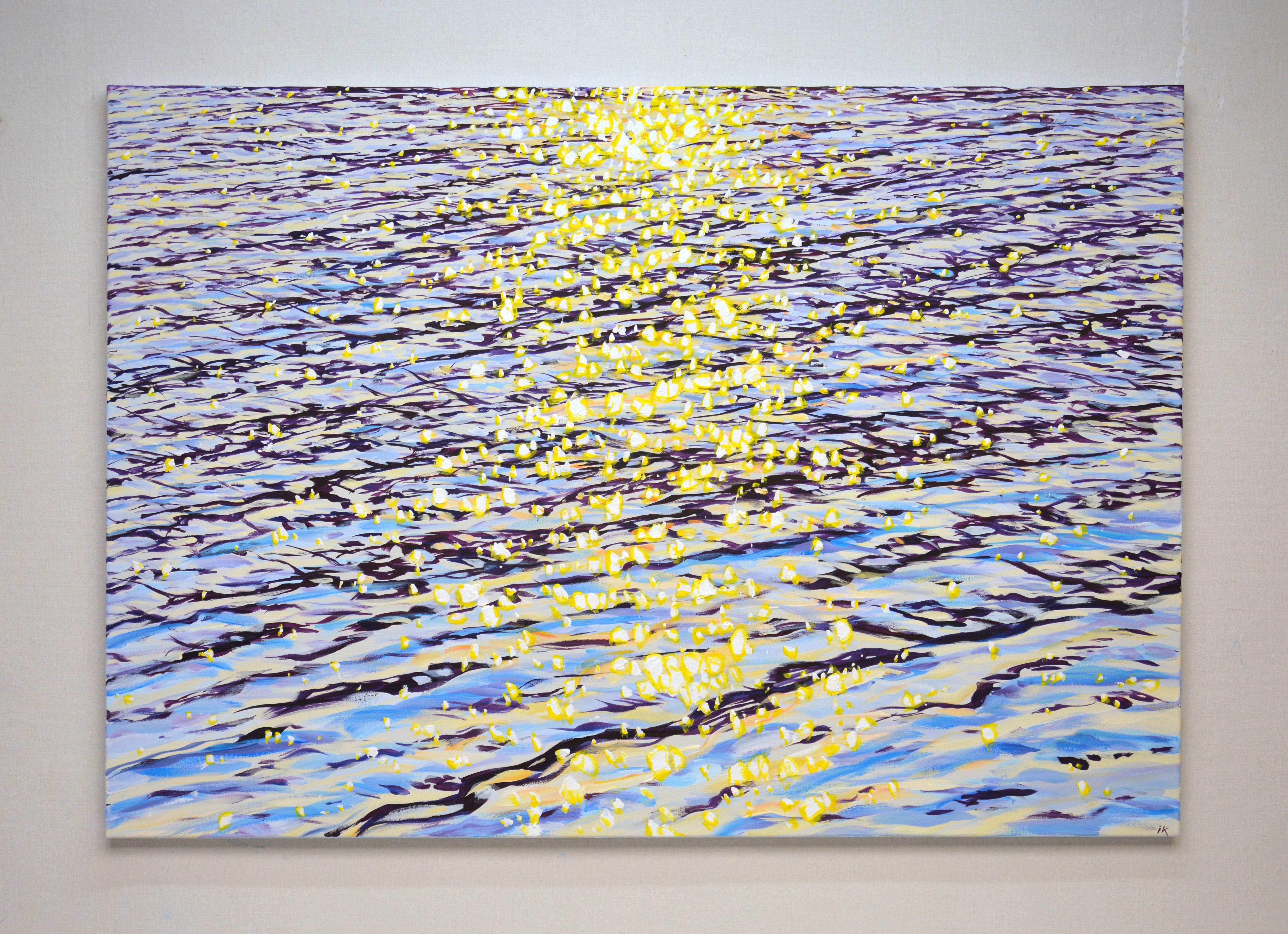 The mystery of sunshine., Painting, Acrylic on Canvas For Sale 1