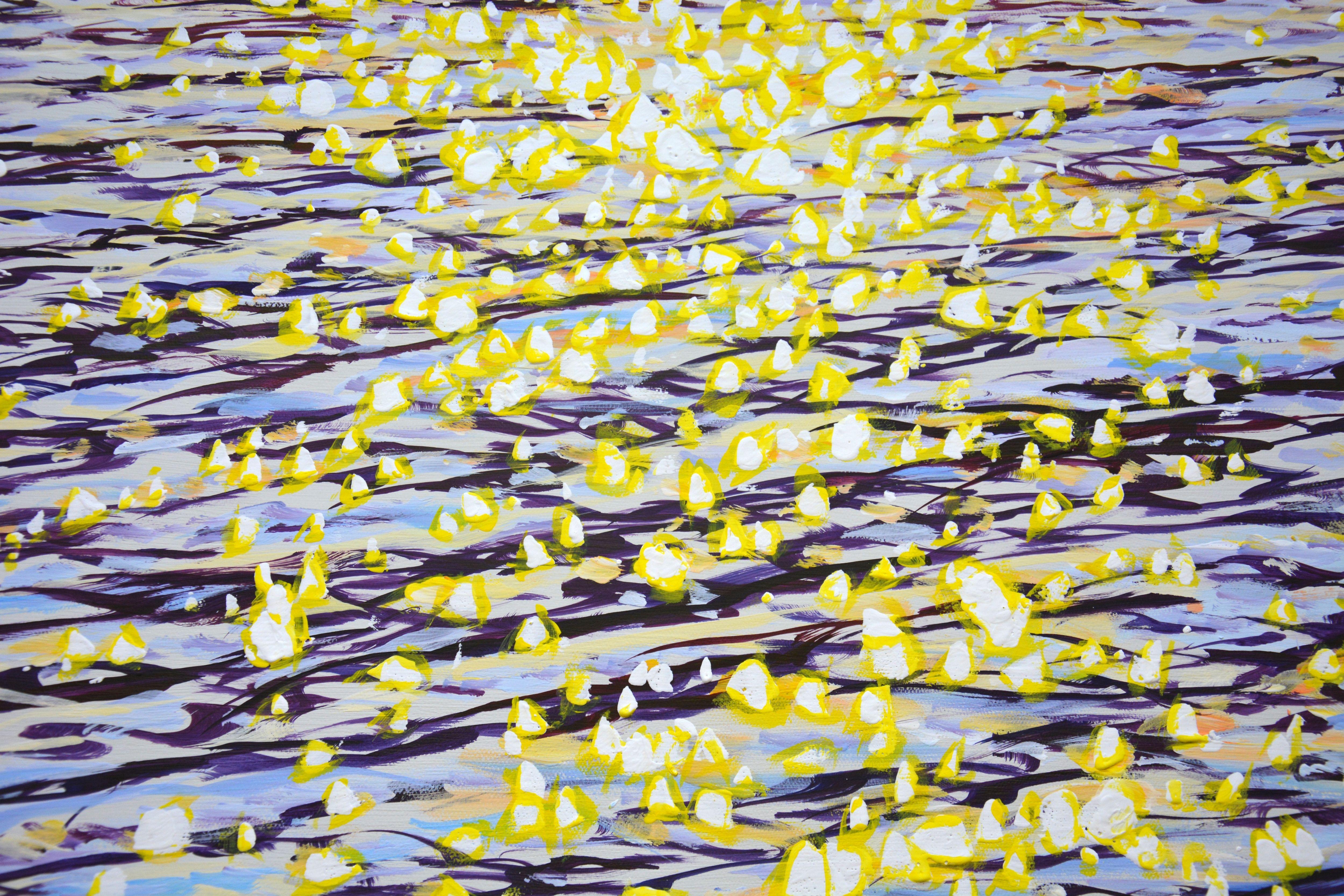The mystery of sunshine., Painting, Acrylic on Canvas For Sale 2