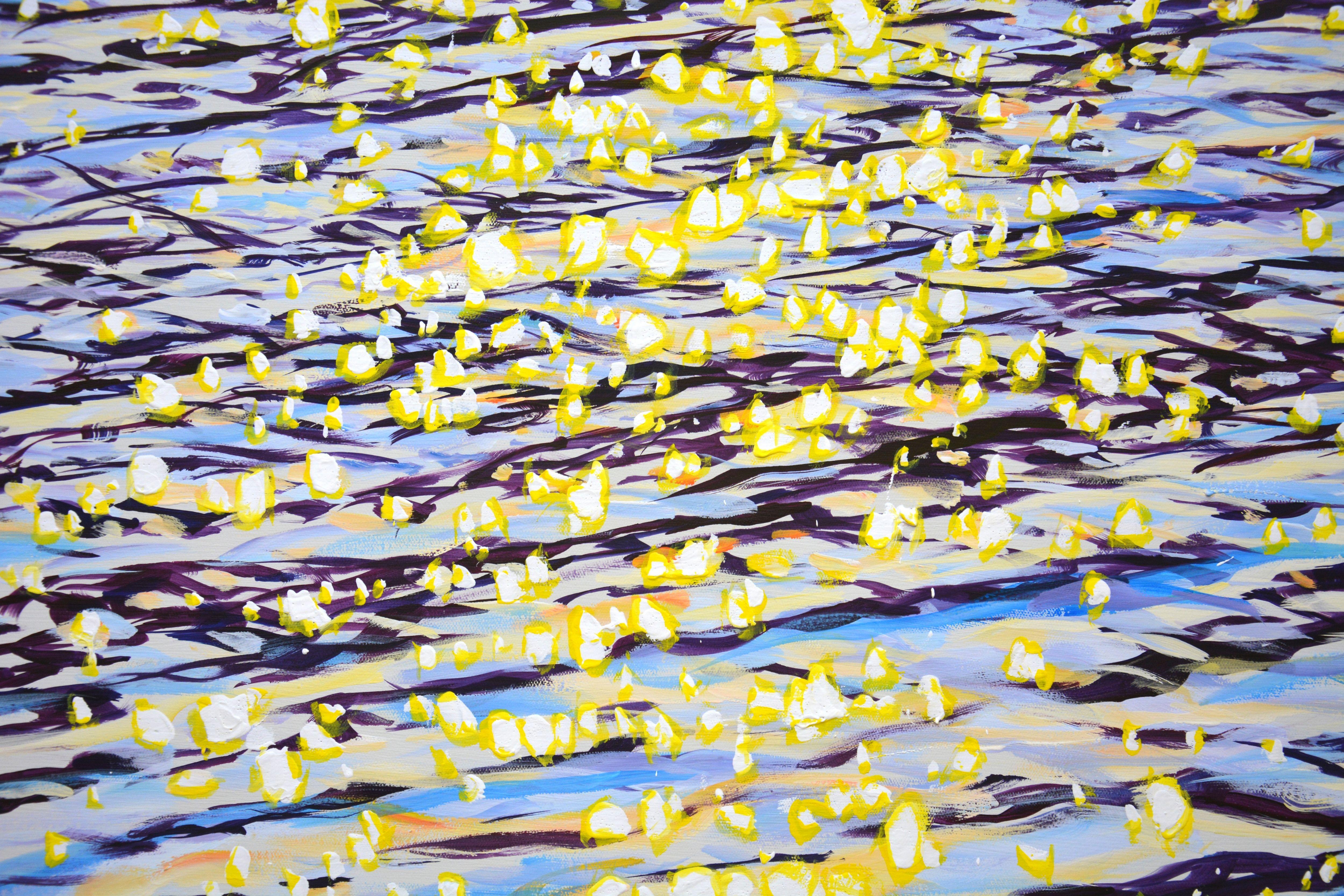 The mystery of sunshine., Painting, Acrylic on Canvas For Sale 3