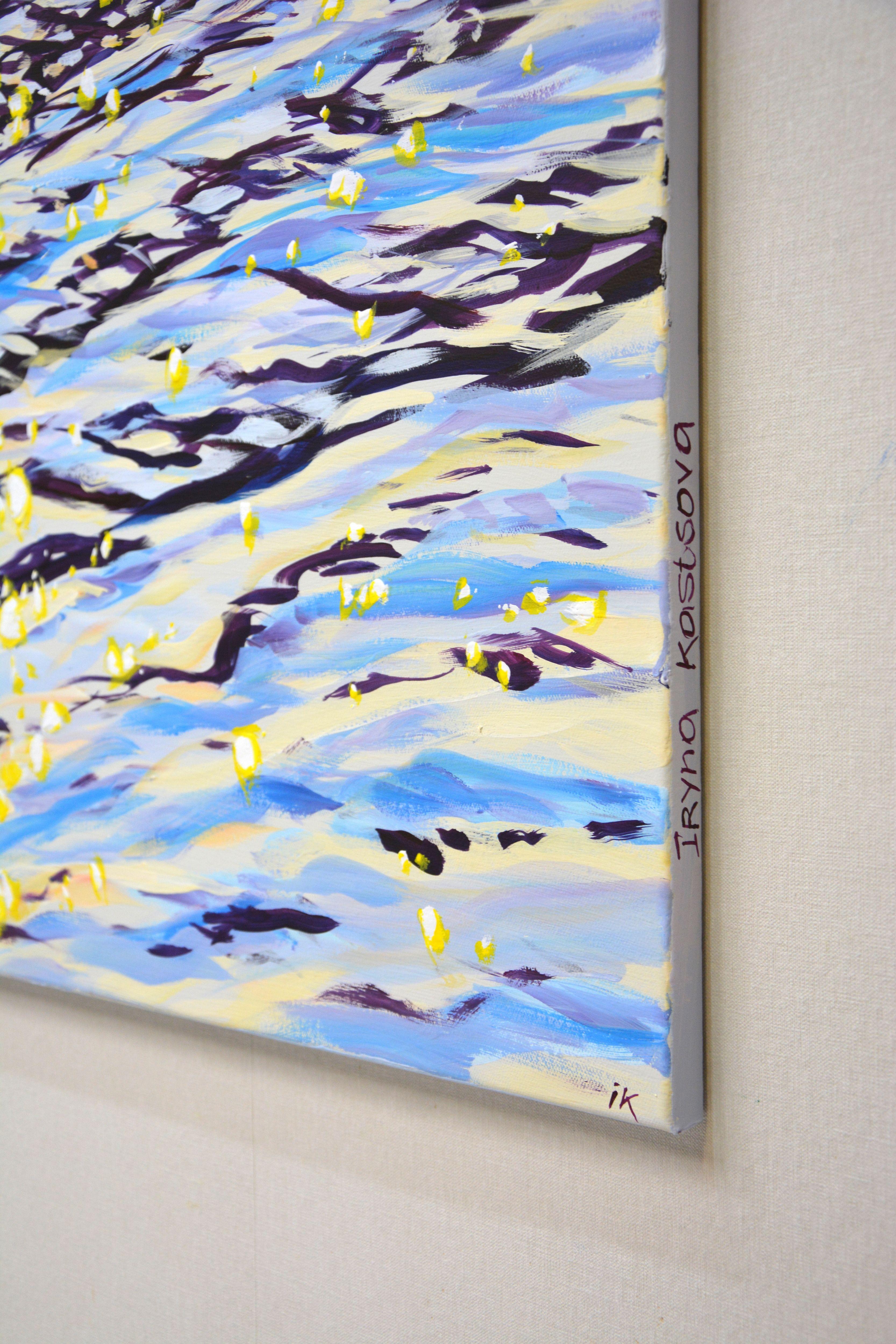 The mystery of sunshine., Painting, Acrylic on Canvas For Sale 4