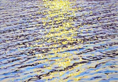The mystery of sunshine., Painting, Acrylic on Canvas