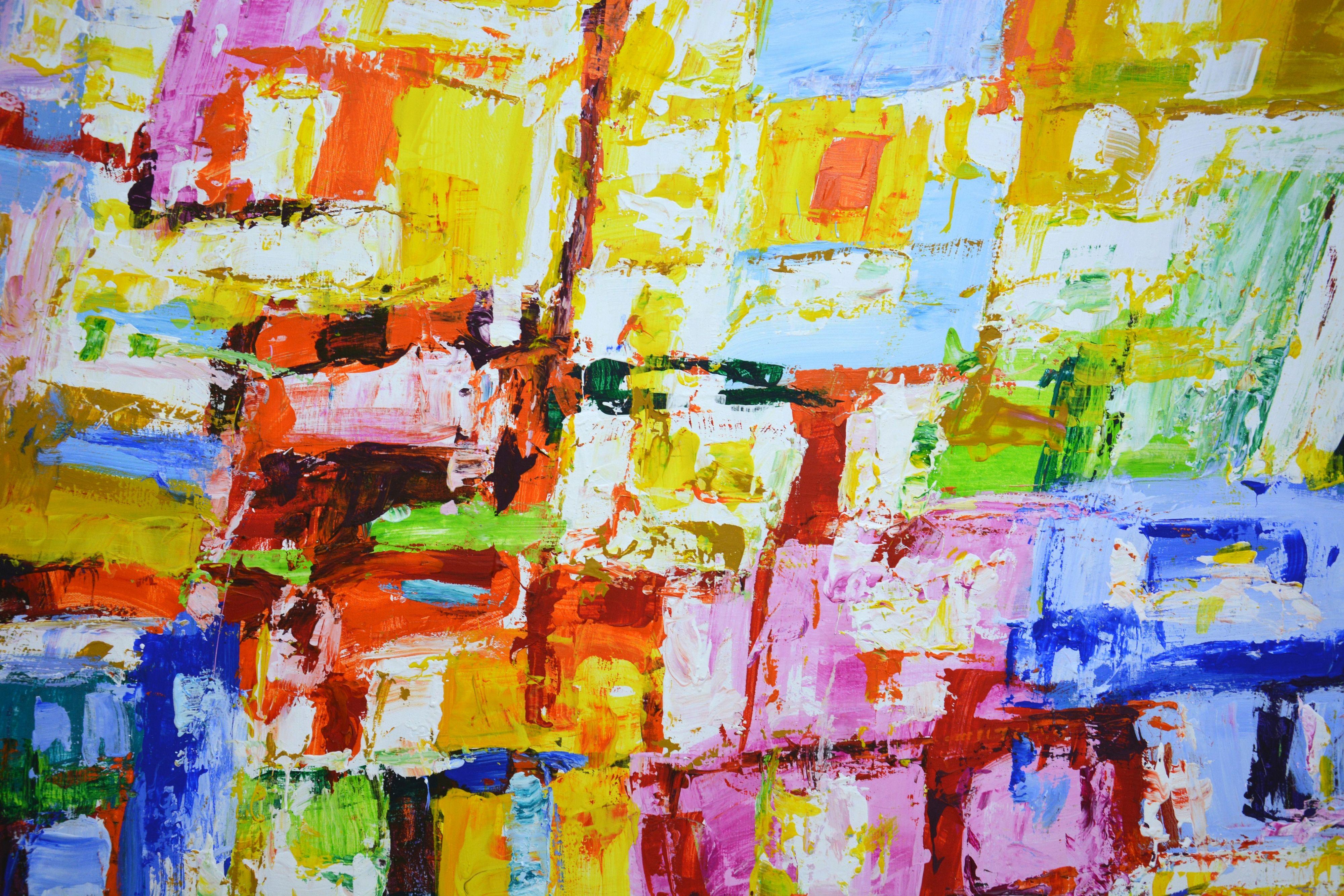 Vivid impressions 2, Painting, Acrylic on Canvas For Sale 1
