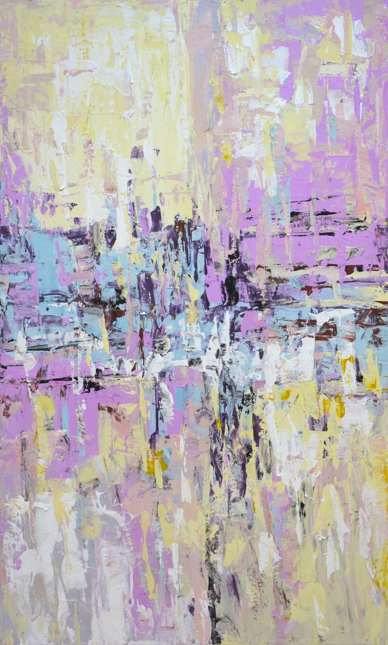 Iryna Kastsova - Warm evening in Toronto., Painting, Acrylic on Canvas ...