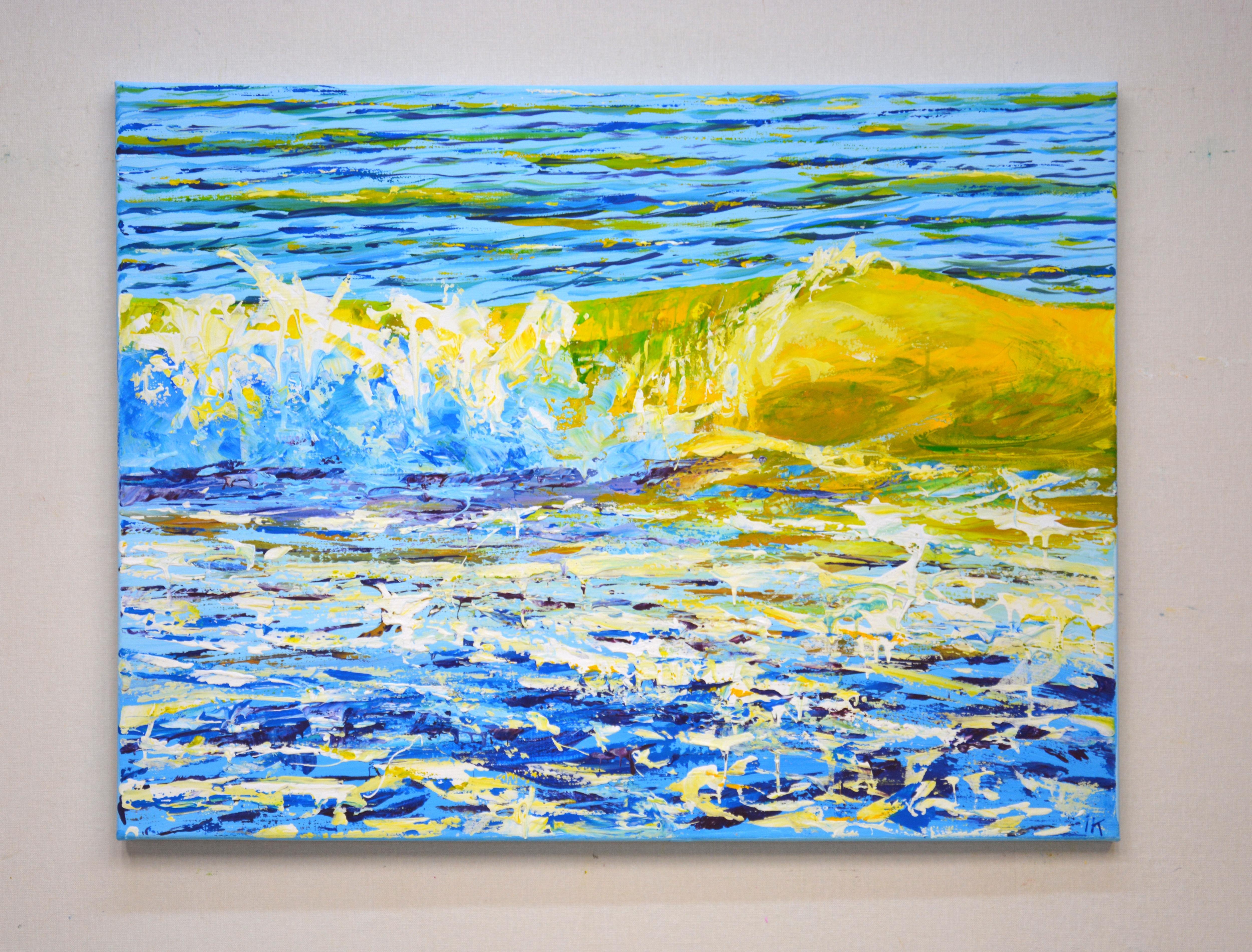 	Waves 5. - Painting by Iryna Kastsova