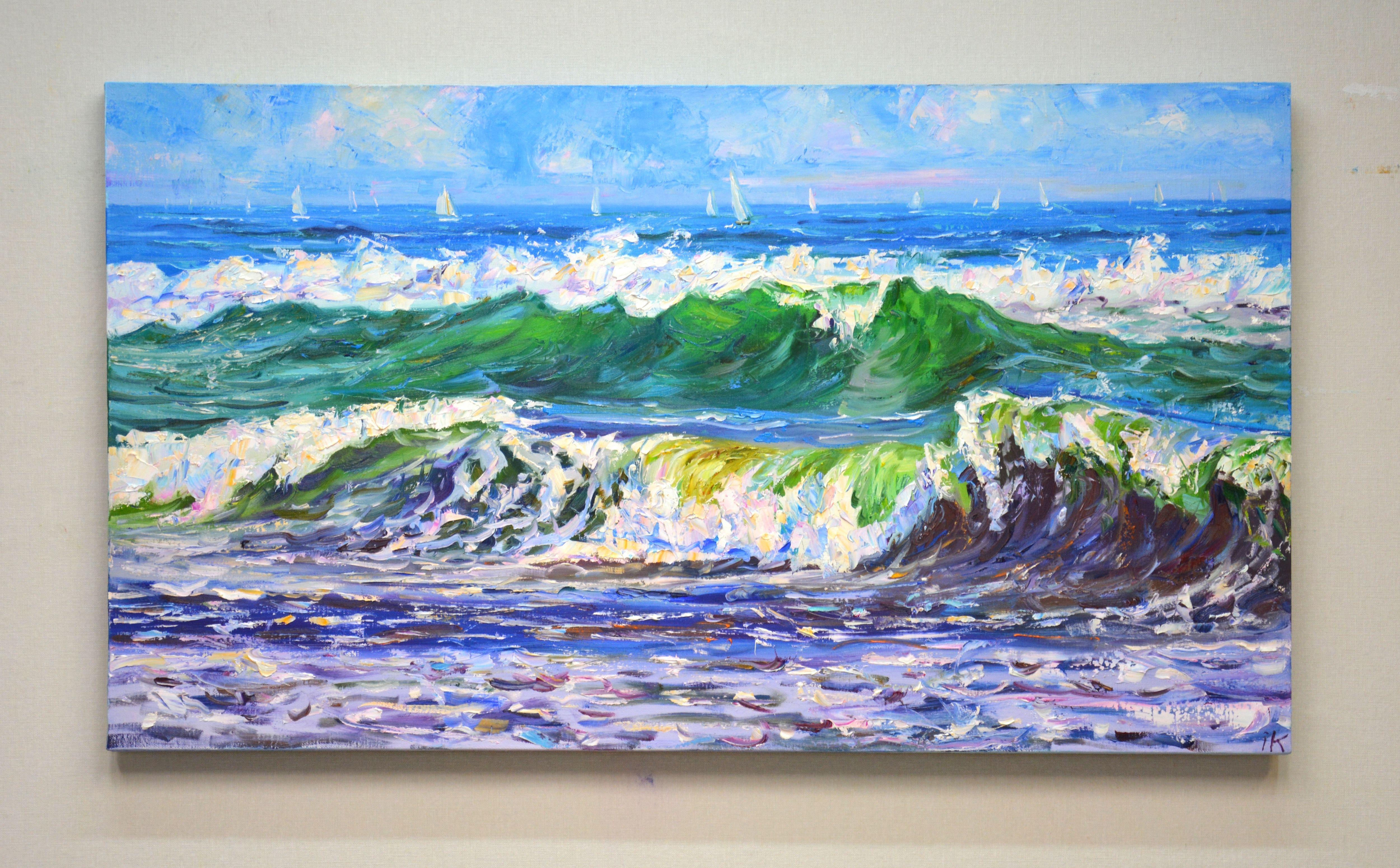 painting of waves famous