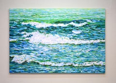 Waves. Waves., Painting, Acrylic on Canvas