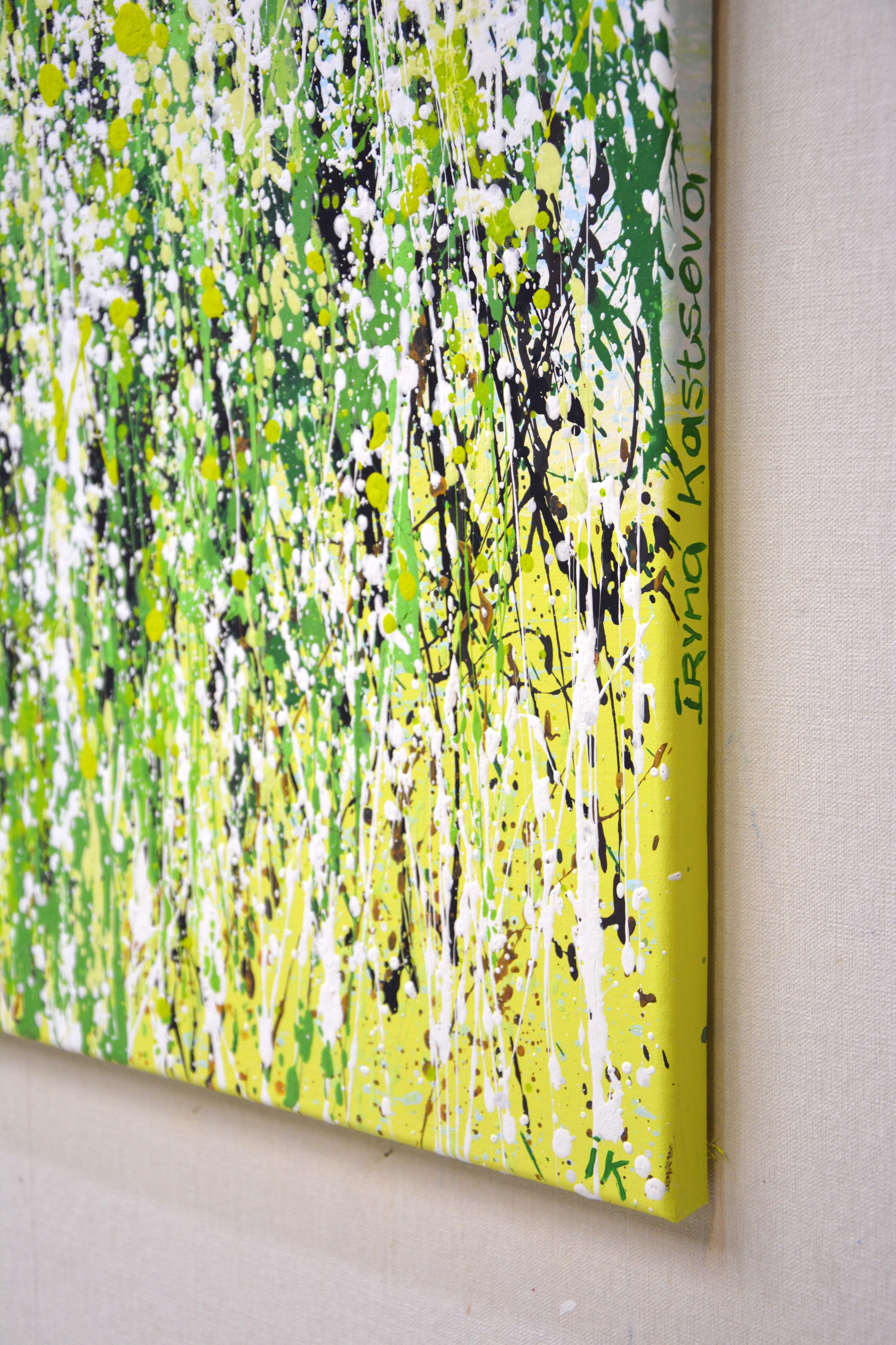 Weide. (Impressionismus), Painting, von Iryna Kastsova