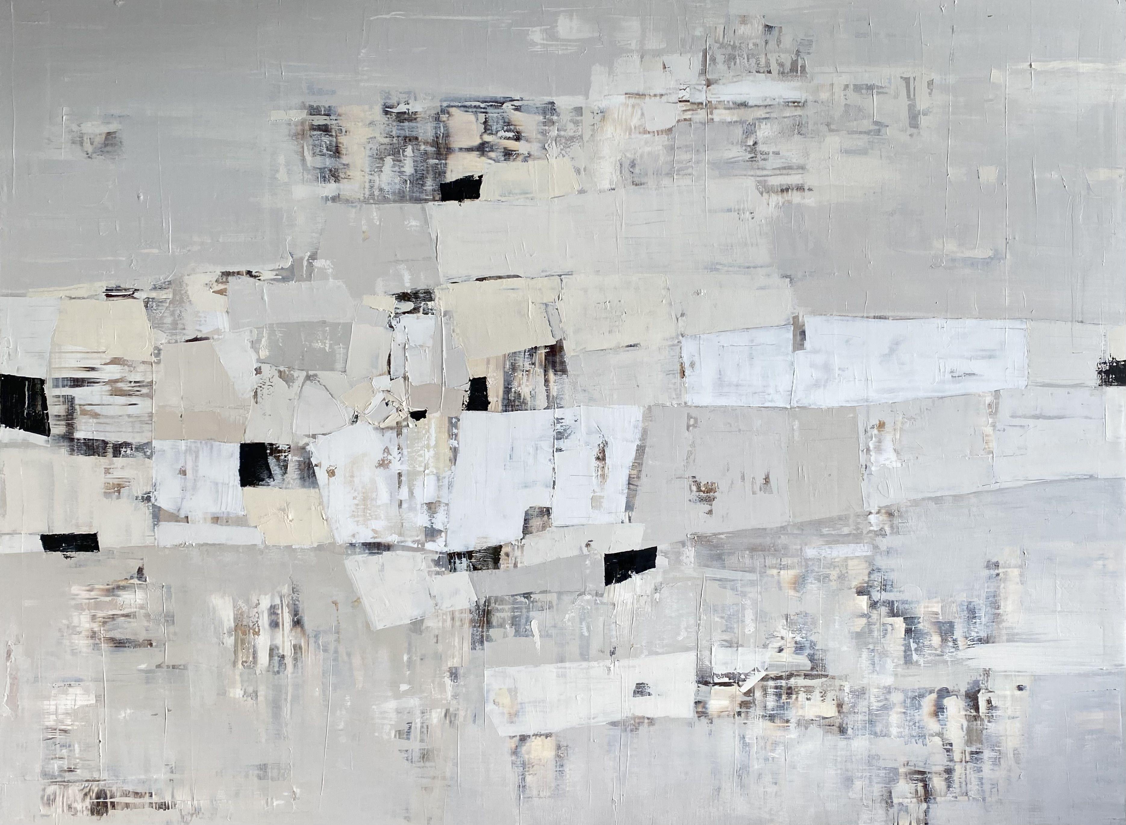 Oil abstract painting  Big size 160-210 cm  Can be hung portrait or landscape.  Multilayered technique :: Painting :: Abstract :: This piece comes with an official certificate of authenticity signed by the artist :: Ready to Hang: No :: Signed: Yes