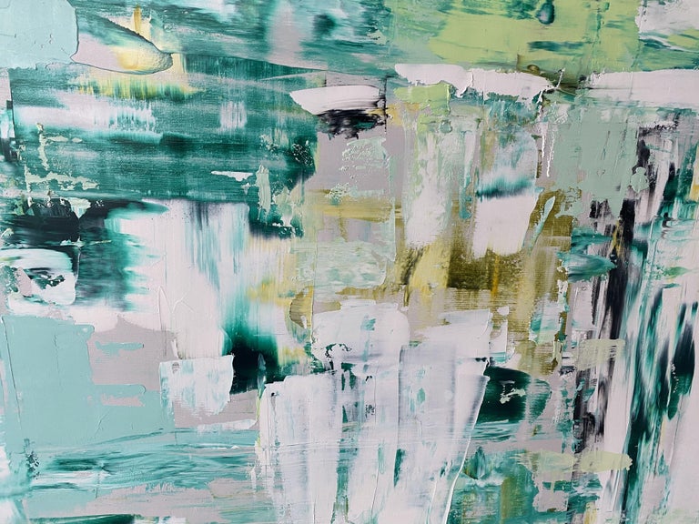 Iryna Kitaieva - Green Renaissance 55, Painting, Oil on Canvas For Sale ...