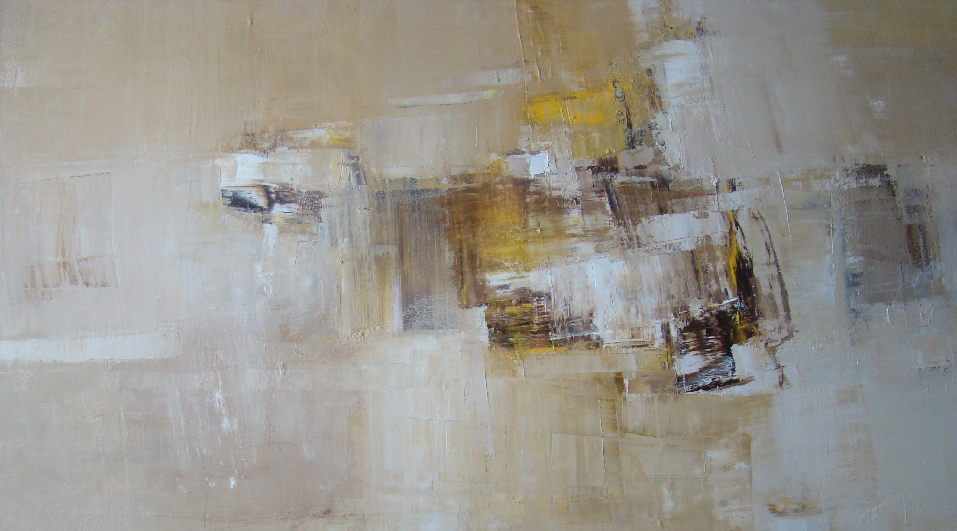 Iryna Kitaieva Abstract Painting - Silence 7, Oil Painting - COMMISSION Deposit