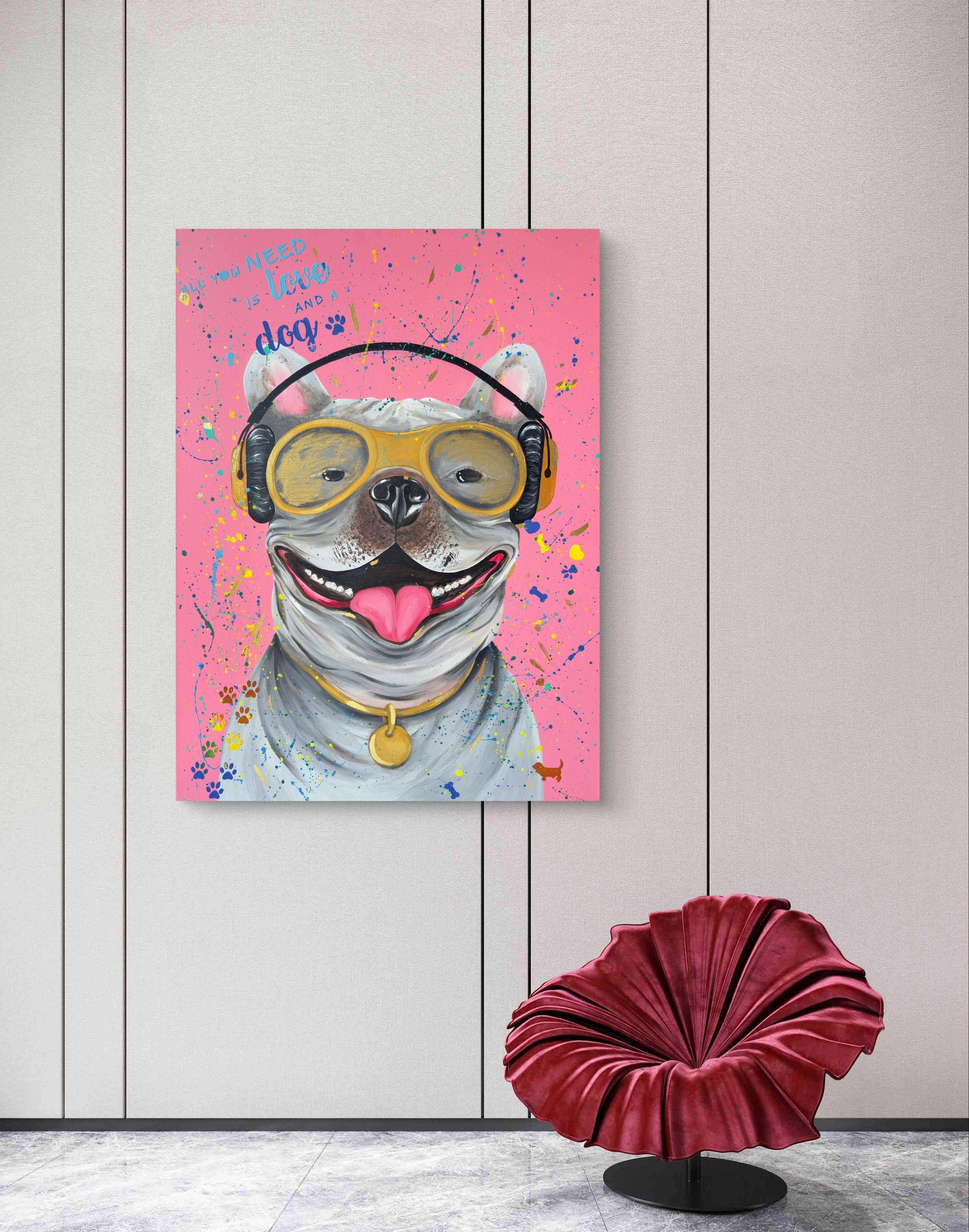 Alles was du brauchst ist Liebe und einen Hund im Angebot 5