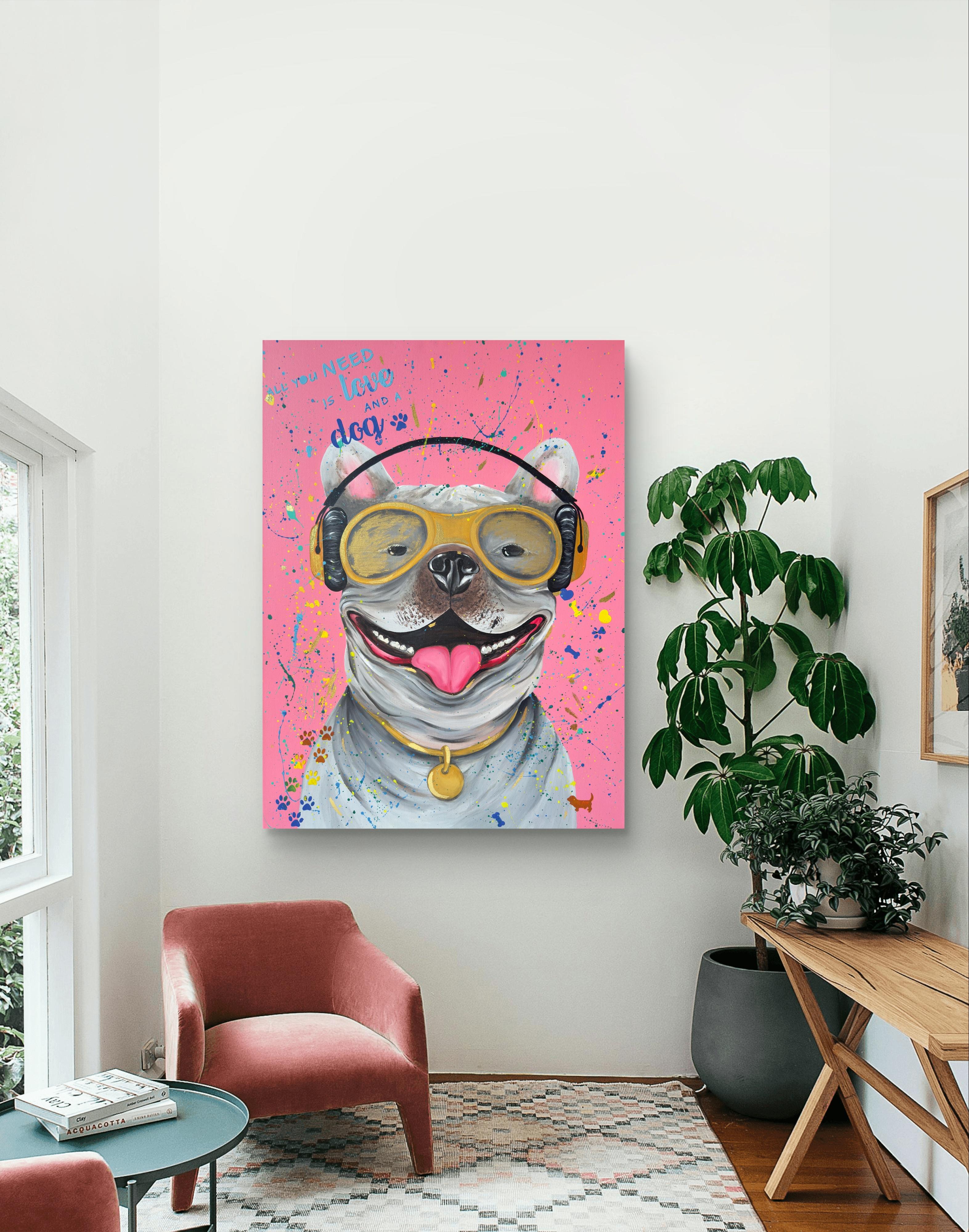 Alles was du brauchst ist Liebe und einen Hund im Angebot 7